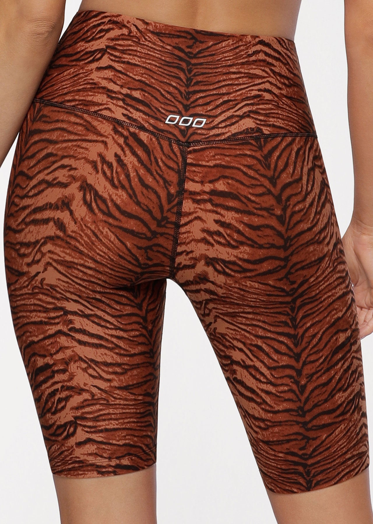 Lorna Jane Jungle Cat Midi Bike Shorts - Jungle Cat Print