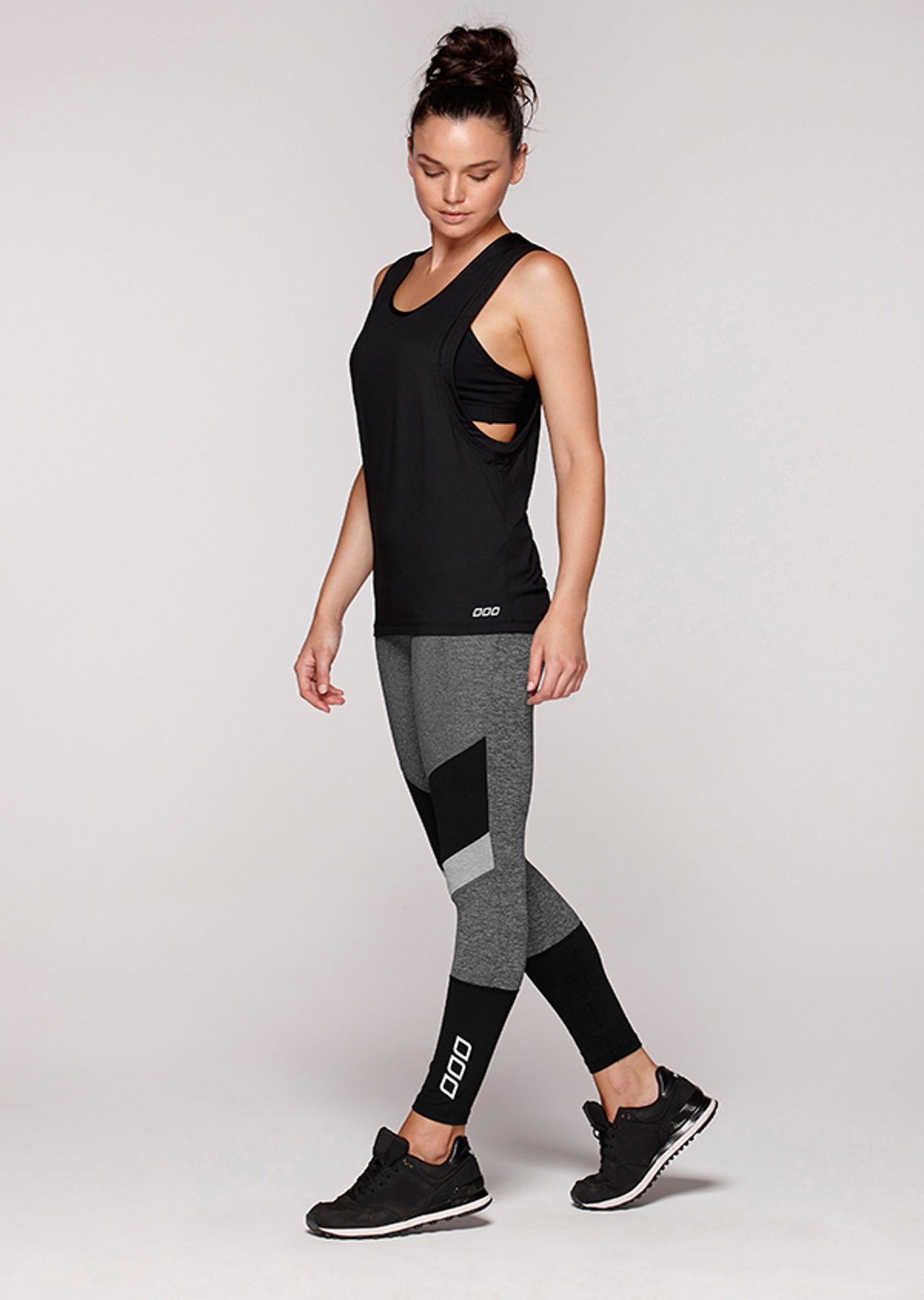 Lorna Jane Karlee Active Run Tank - Black