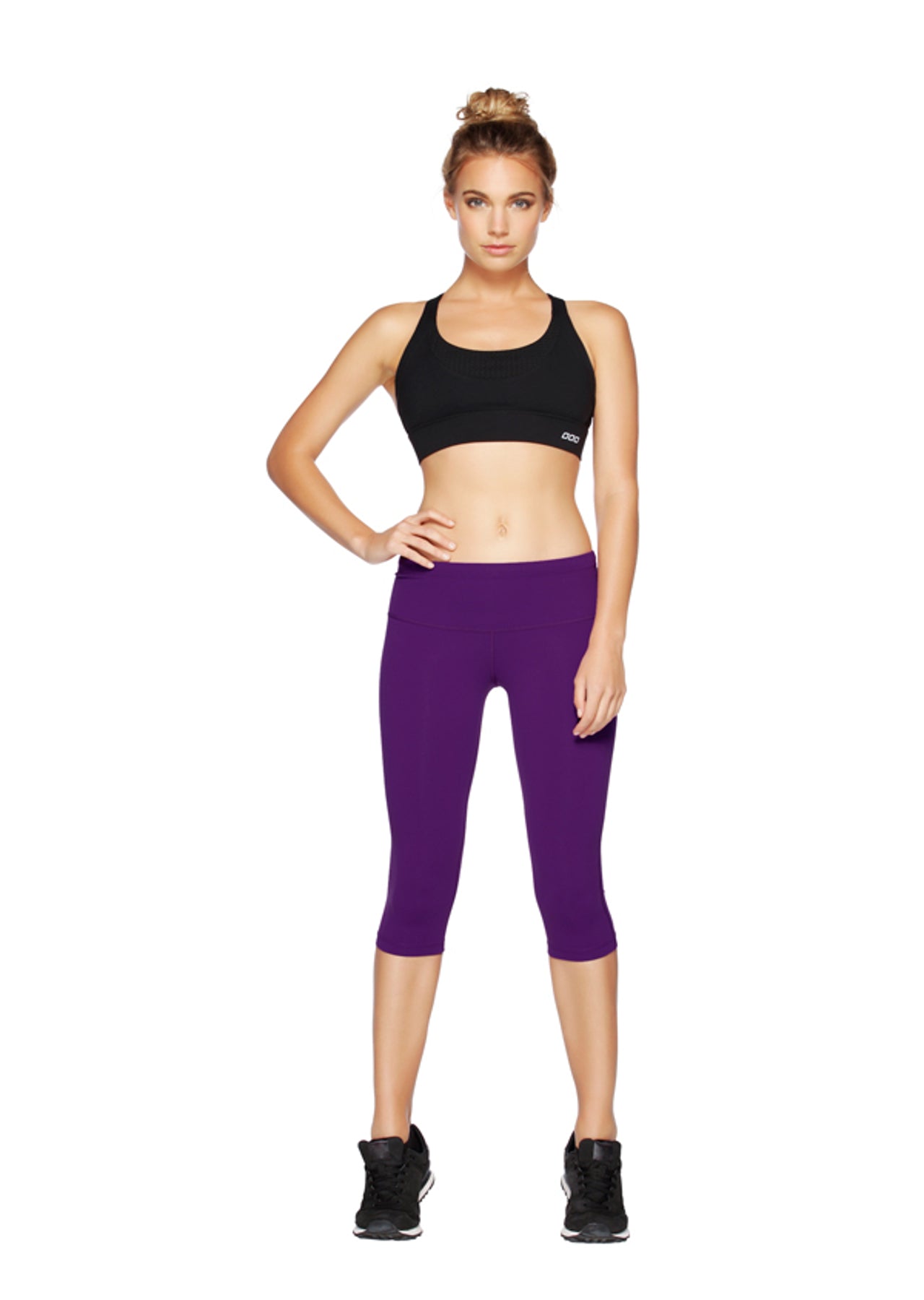 Lorna Jane Karli Support 3/4 Tight - Blackberry