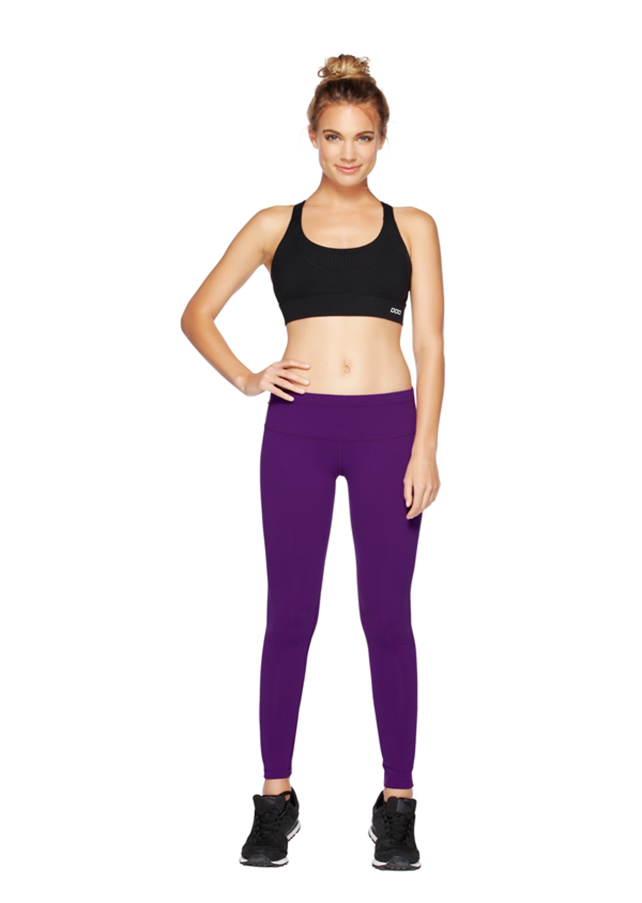 Lorna Jane Karli Support F/L Tight - Blackberry