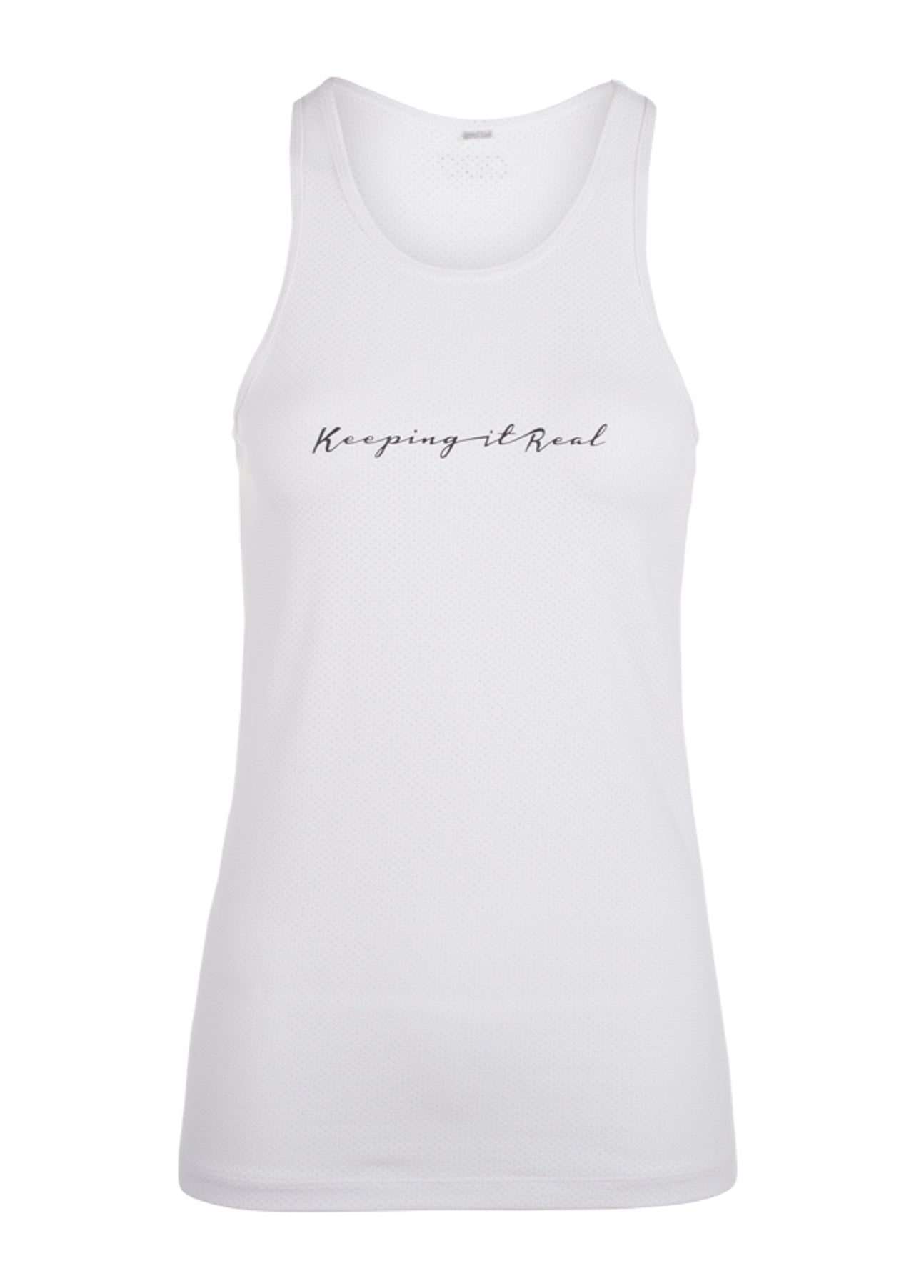 Lorna Jane Keep It Real Excel Tank - White