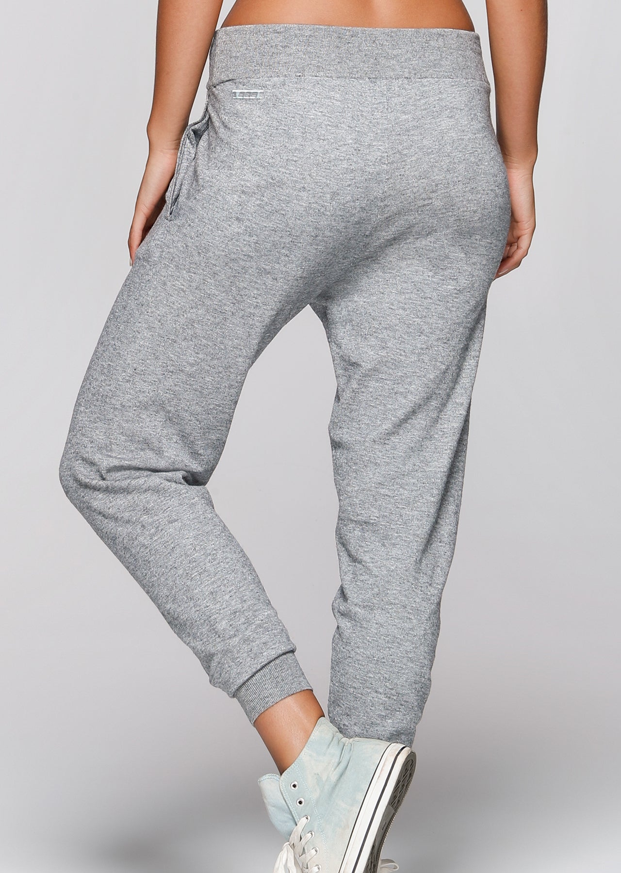 Lorna Jane Keep Me Cosy Trackpants - Mid Grey Marl