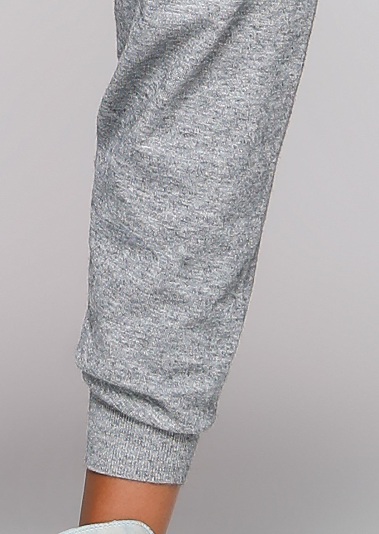 Lorna Jane Keep Me Cosy Trackpants - Mid Grey Marl