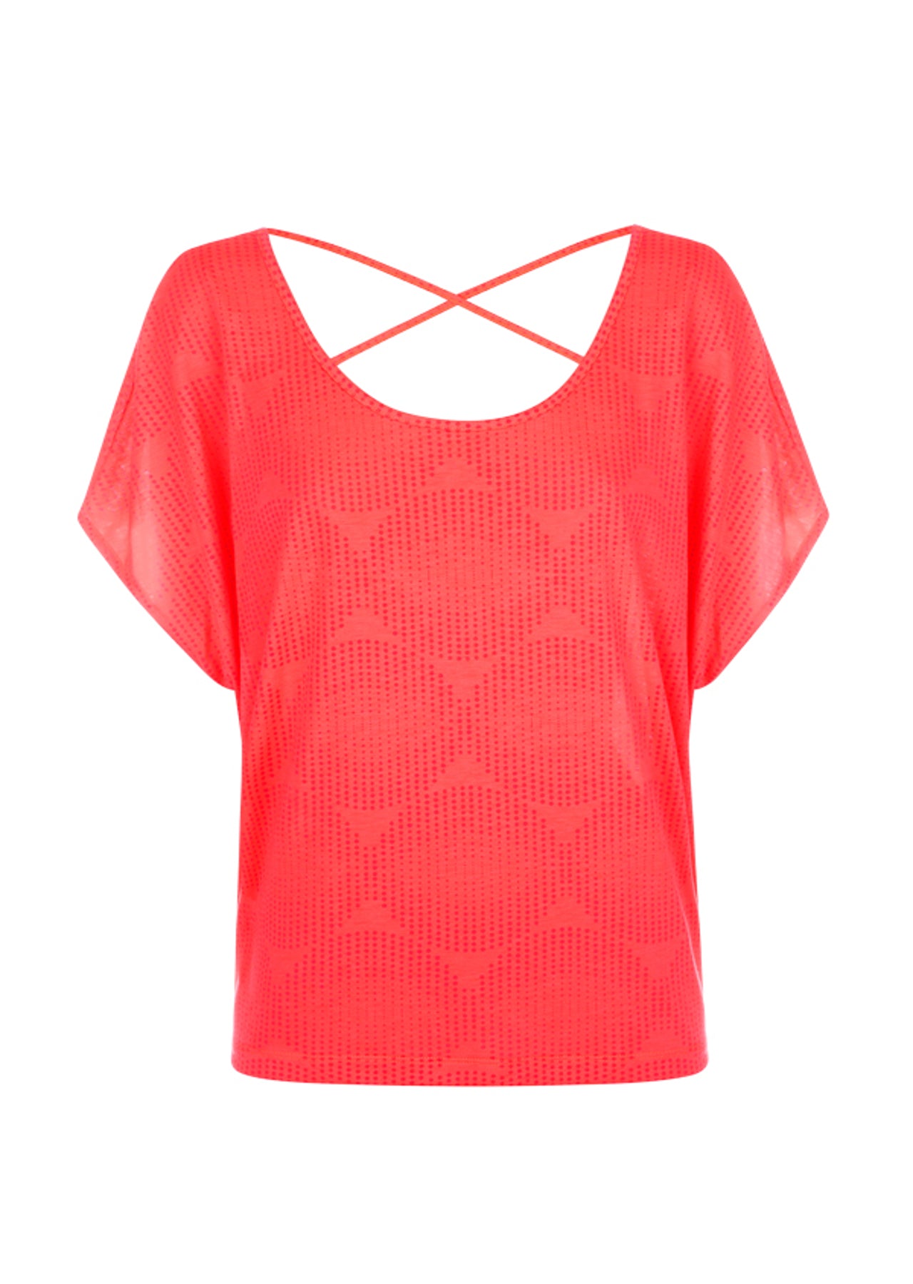 Lorna Jane Kelly Cropped S/Slv Top - Calypso
