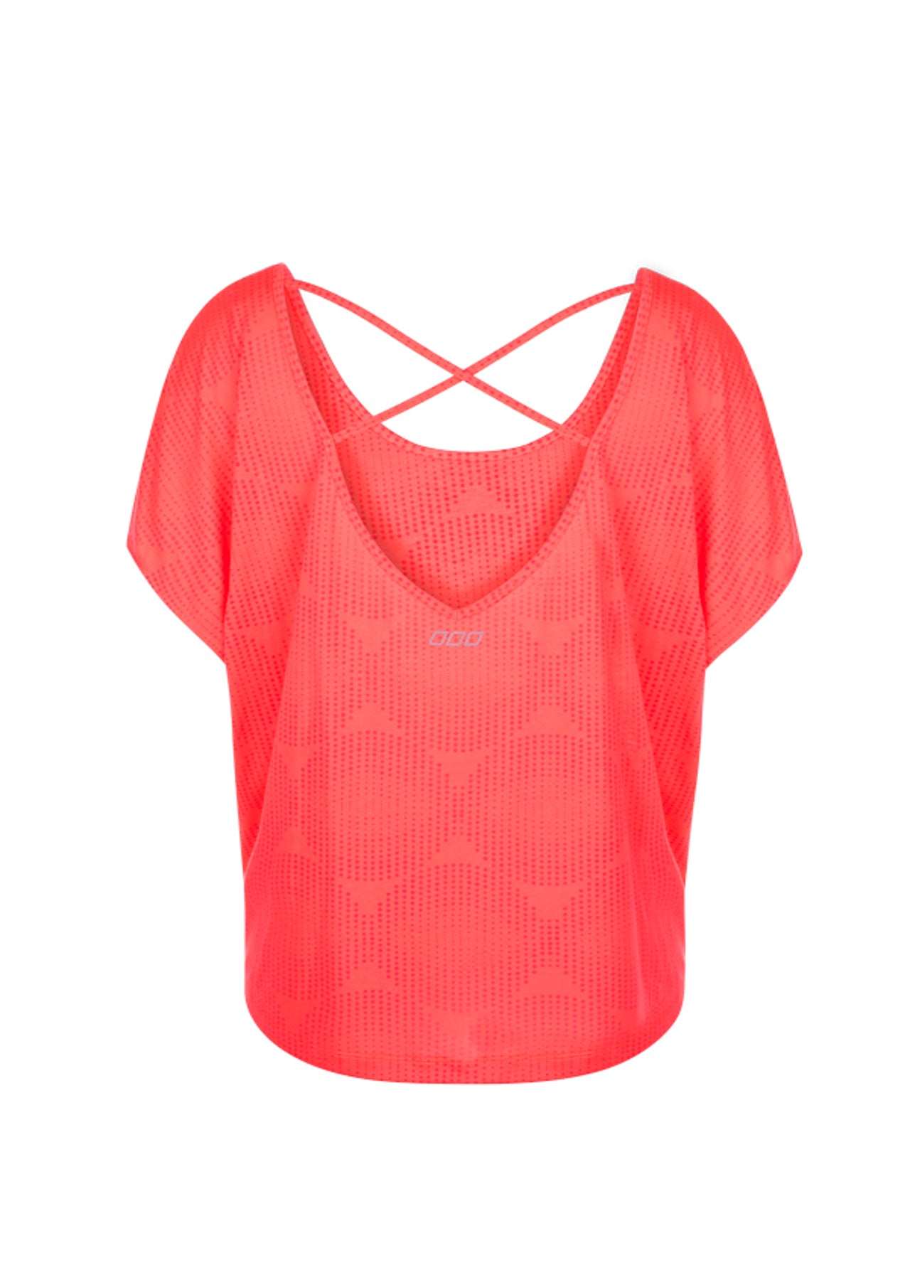 Lorna Jane Kelly Cropped S/Slv Top - Calypso
