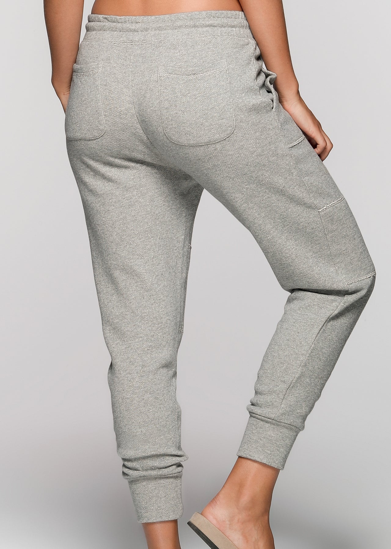 Lorna Jane Kendal Lounge Pants - Snow Grey Marl