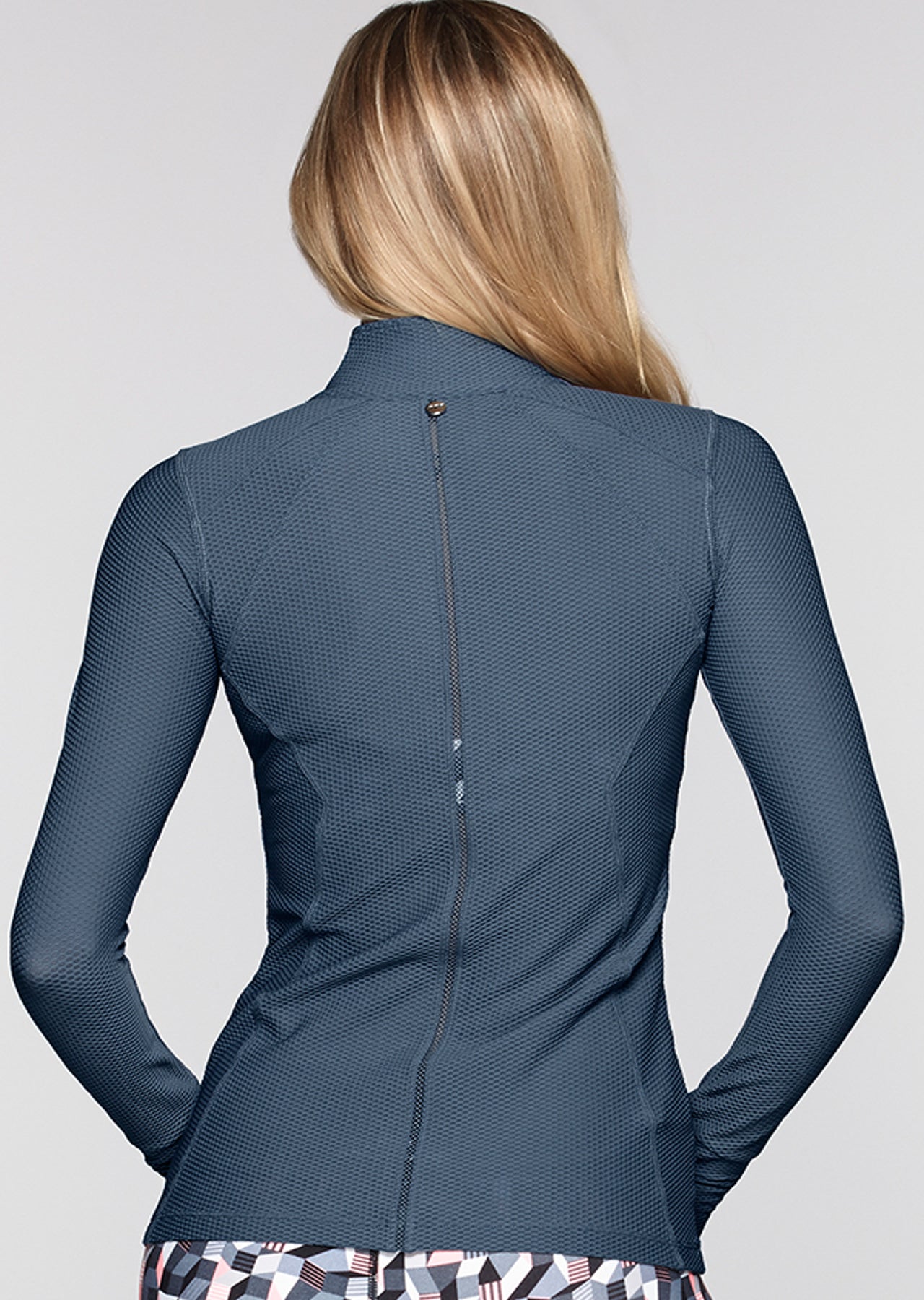 Lorna Jane Kendall Excel Zip Th - Powder Grey