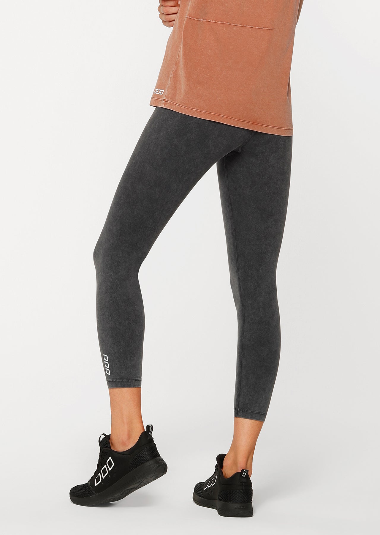Lorna Jane Khloe Core Ankle Biter Tight - Washed Black