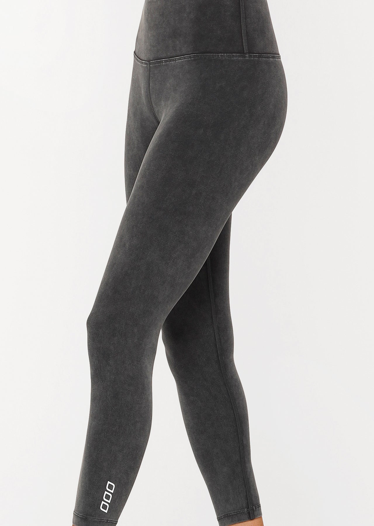 Lorna Jane Khloe Core Ankle Biter Tight - Washed Black