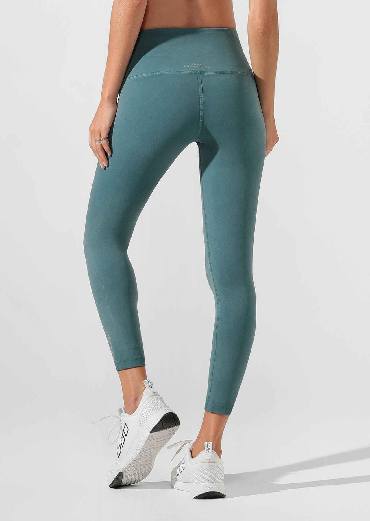 Lorna Jane Khloe Core Ankle Biter Tight - Washed Amazon Green