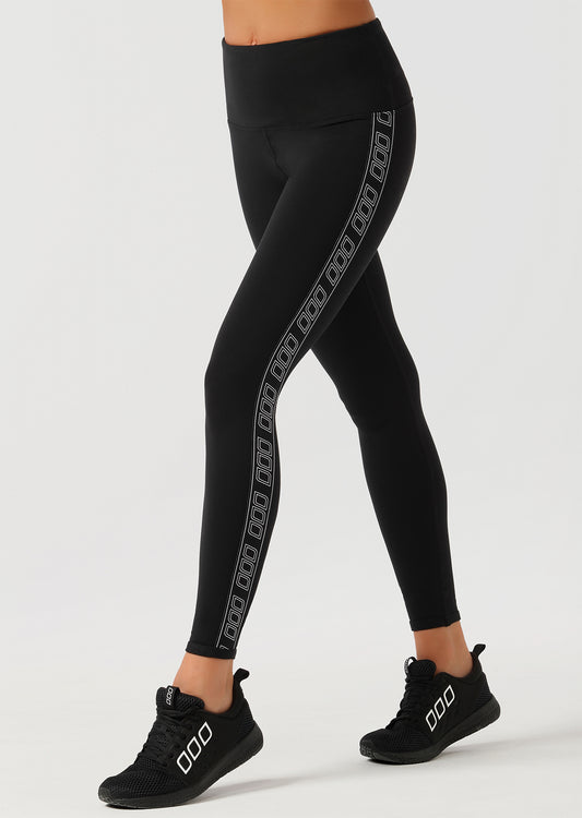 Lorna Jane Knocked Out Core F/L Tight - Black