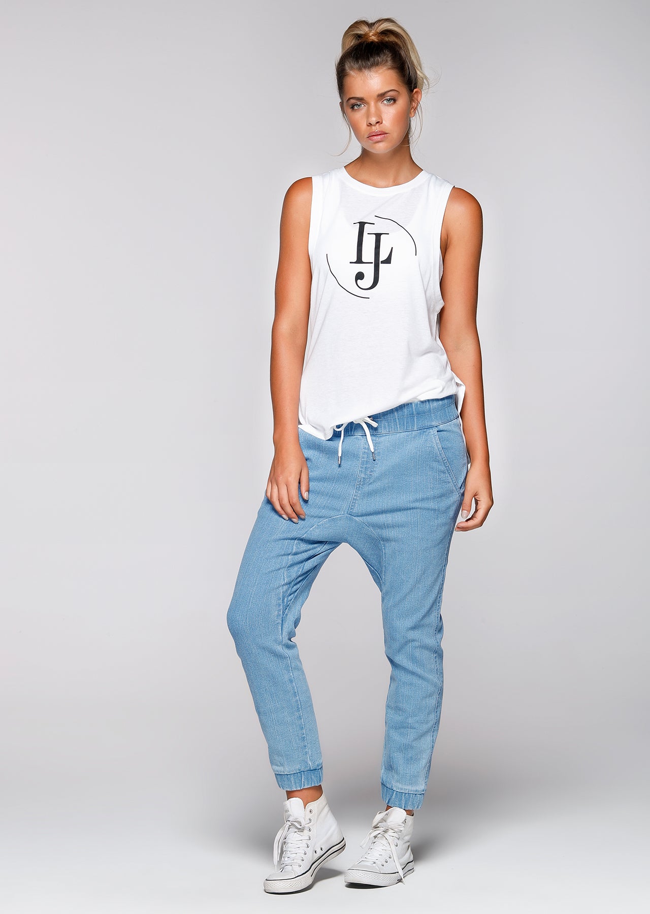 Lorna Jane Lady of Leisure Pants - Denim