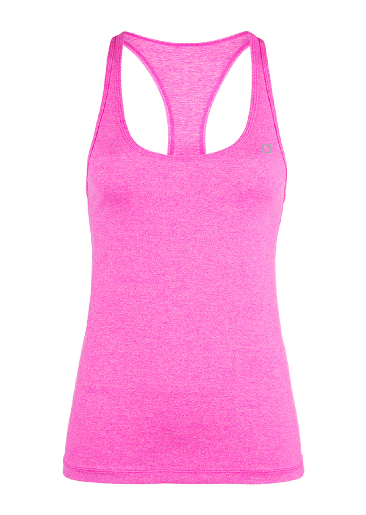 Lorna Jane Lanie Excel Tank - Neon Pink Marl