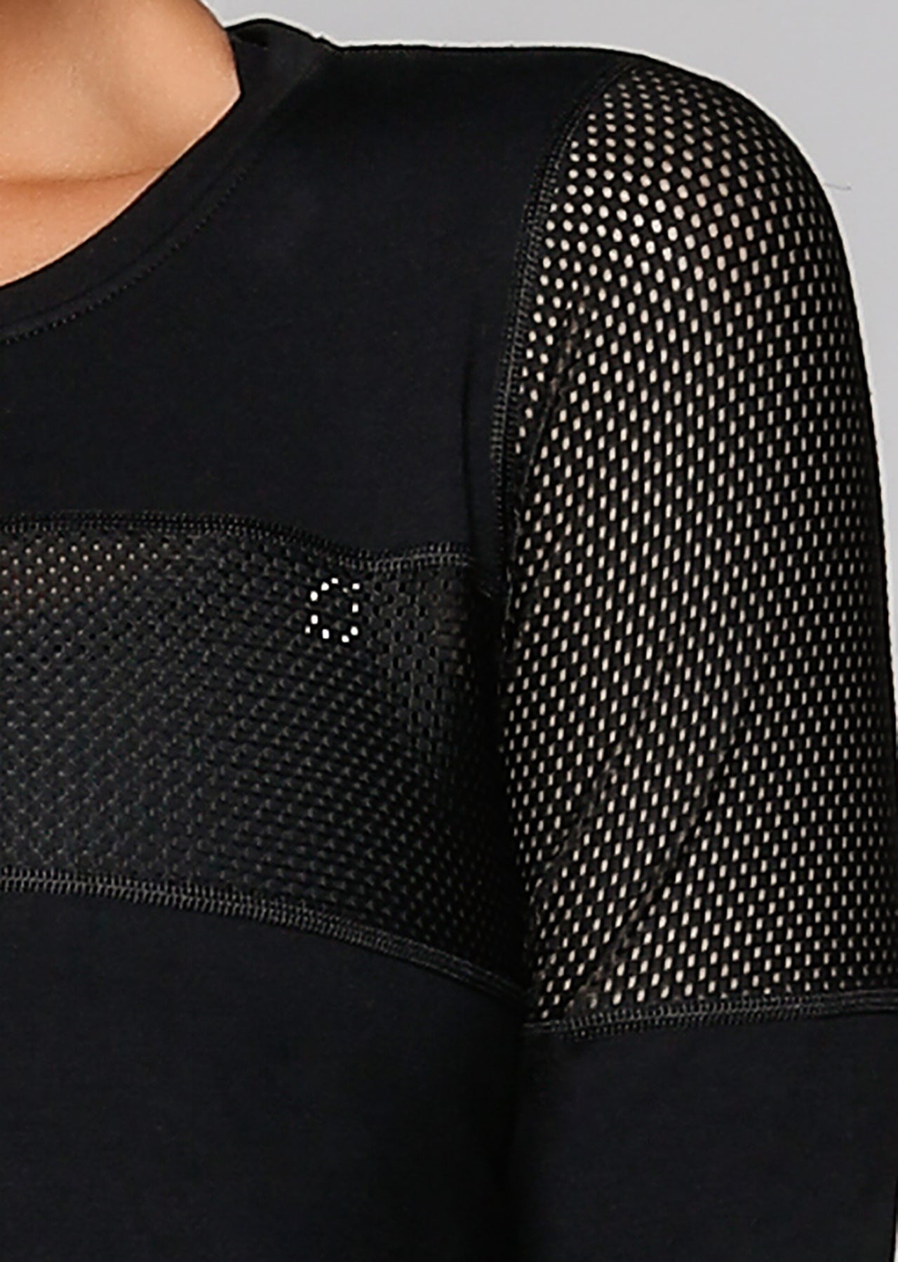 Lorna Jane Layer Up L/Slv Top - Black