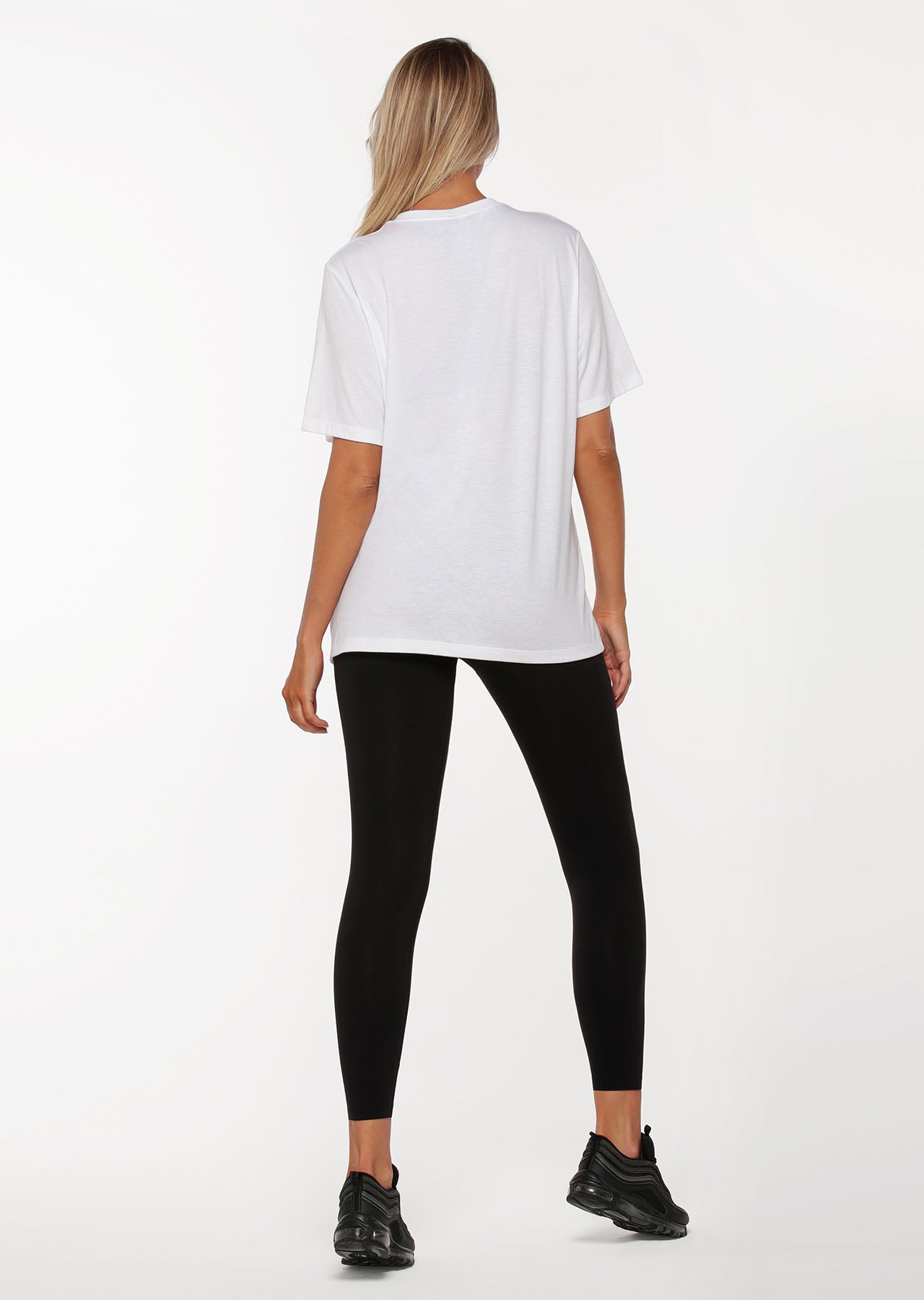 Lorna Jane Leisure Oversized Tee - White