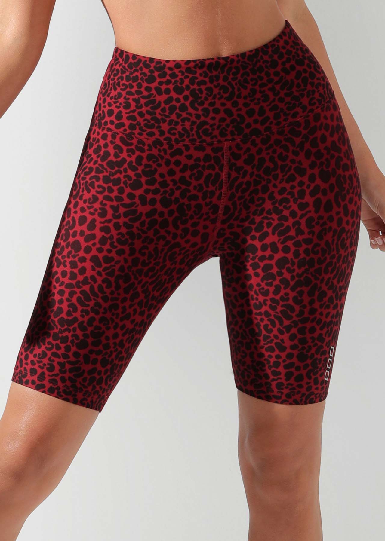 Lorna Jane Leopard Long Short Tight - Leopard Print