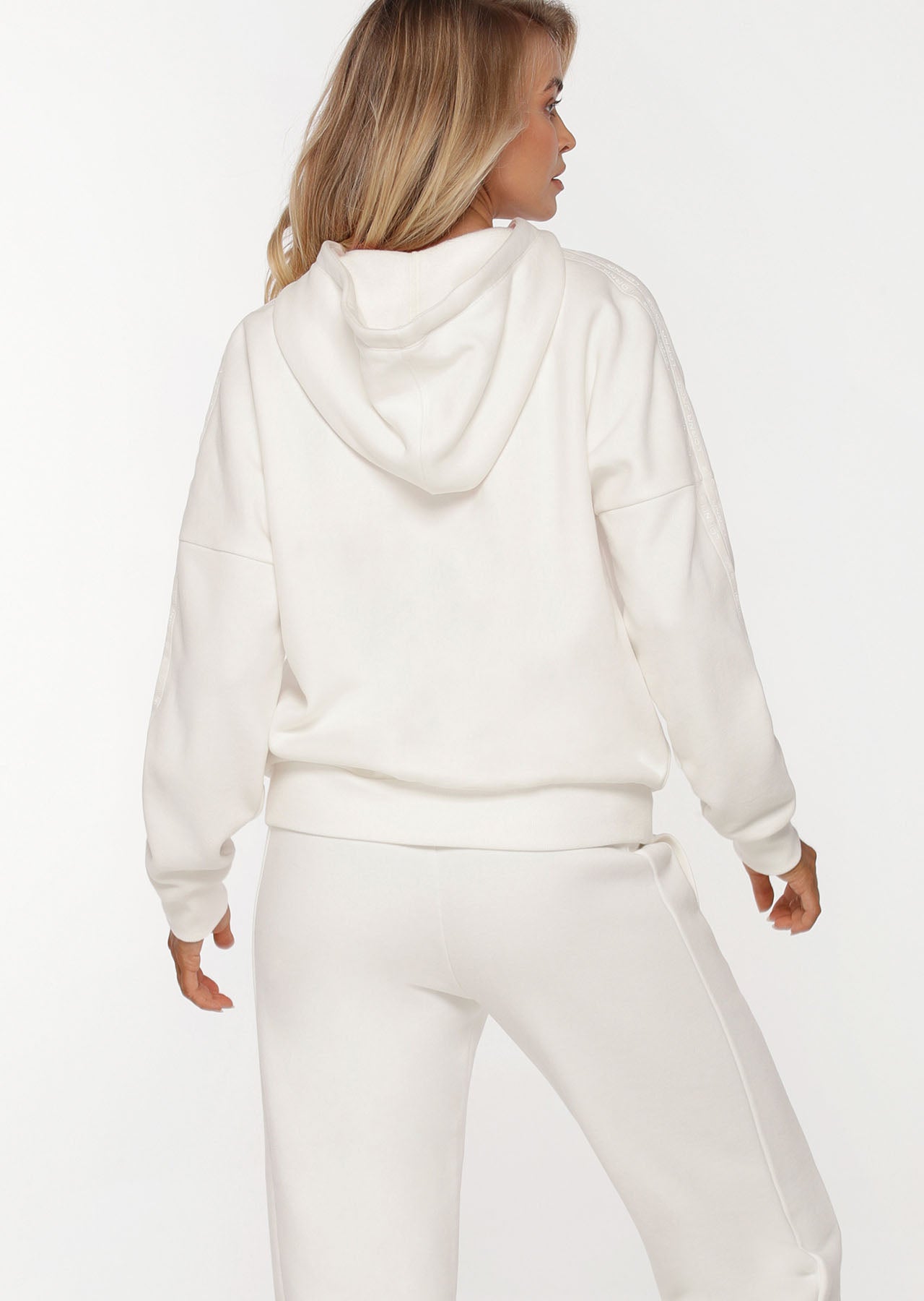 Lorna Jane Level Up Hoodie - Porcelain