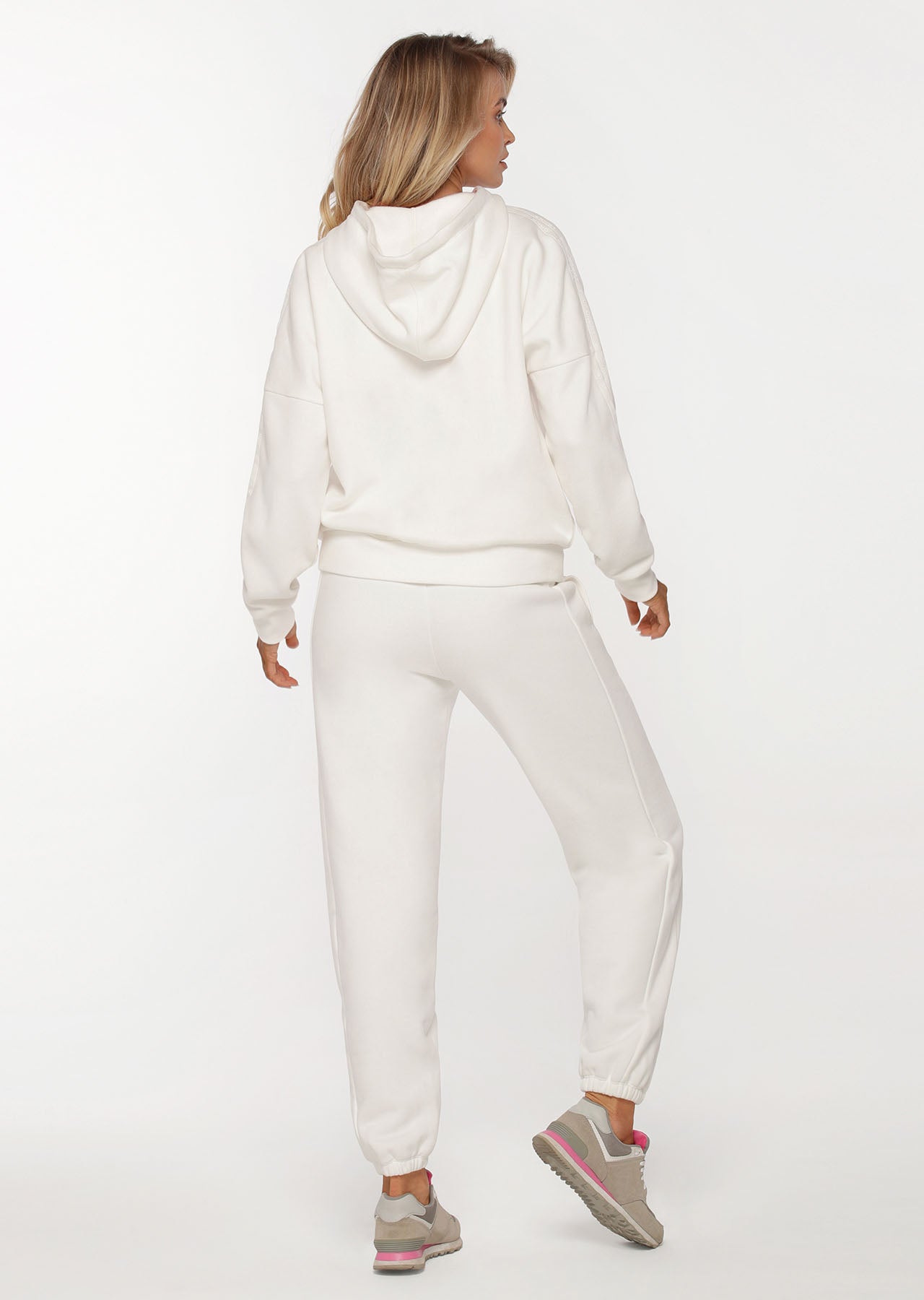 Lorna Jane Level Up Hoodie - Porcelain