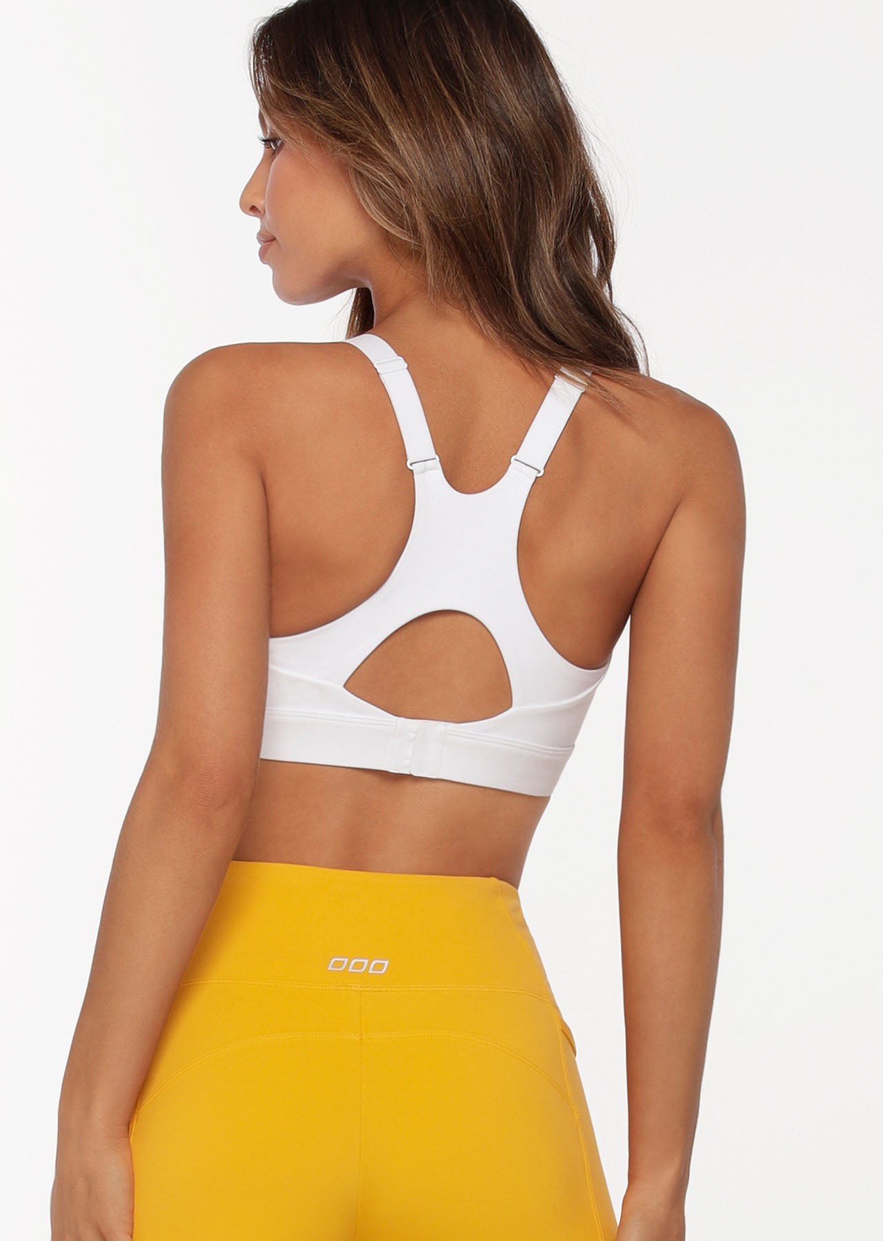 Lorna Jane Level Up Sports Bra - White