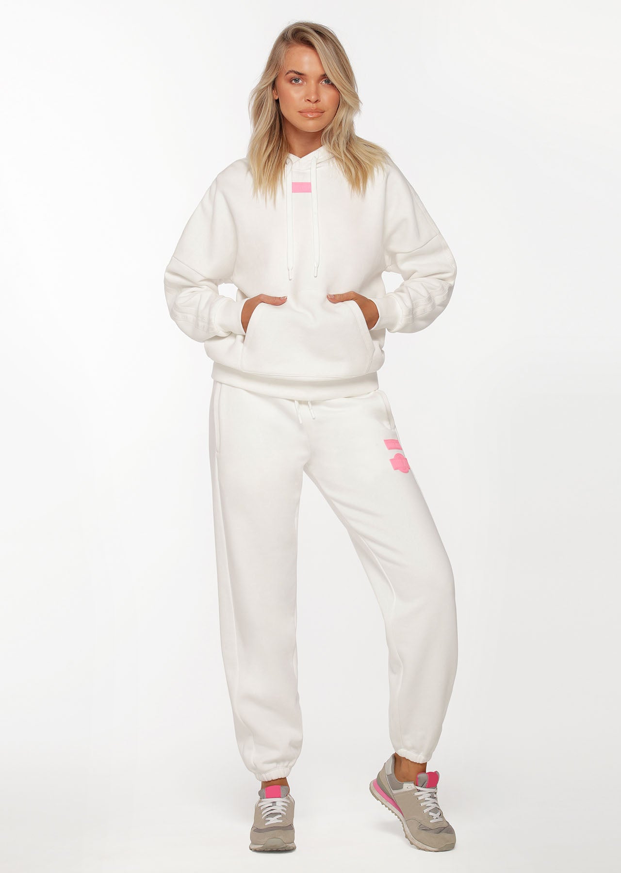 Lorna Jane Level Up Track Pants - Porcelain
