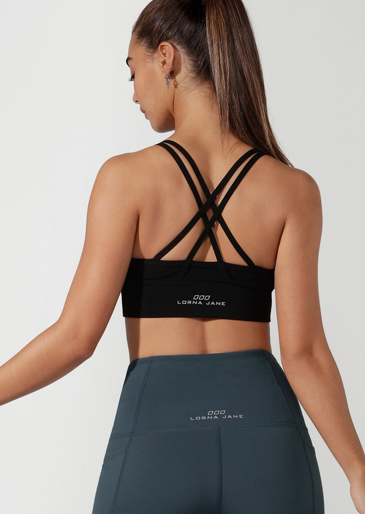Lorna Jane Lift And Sculpt Sports Bra - Black
