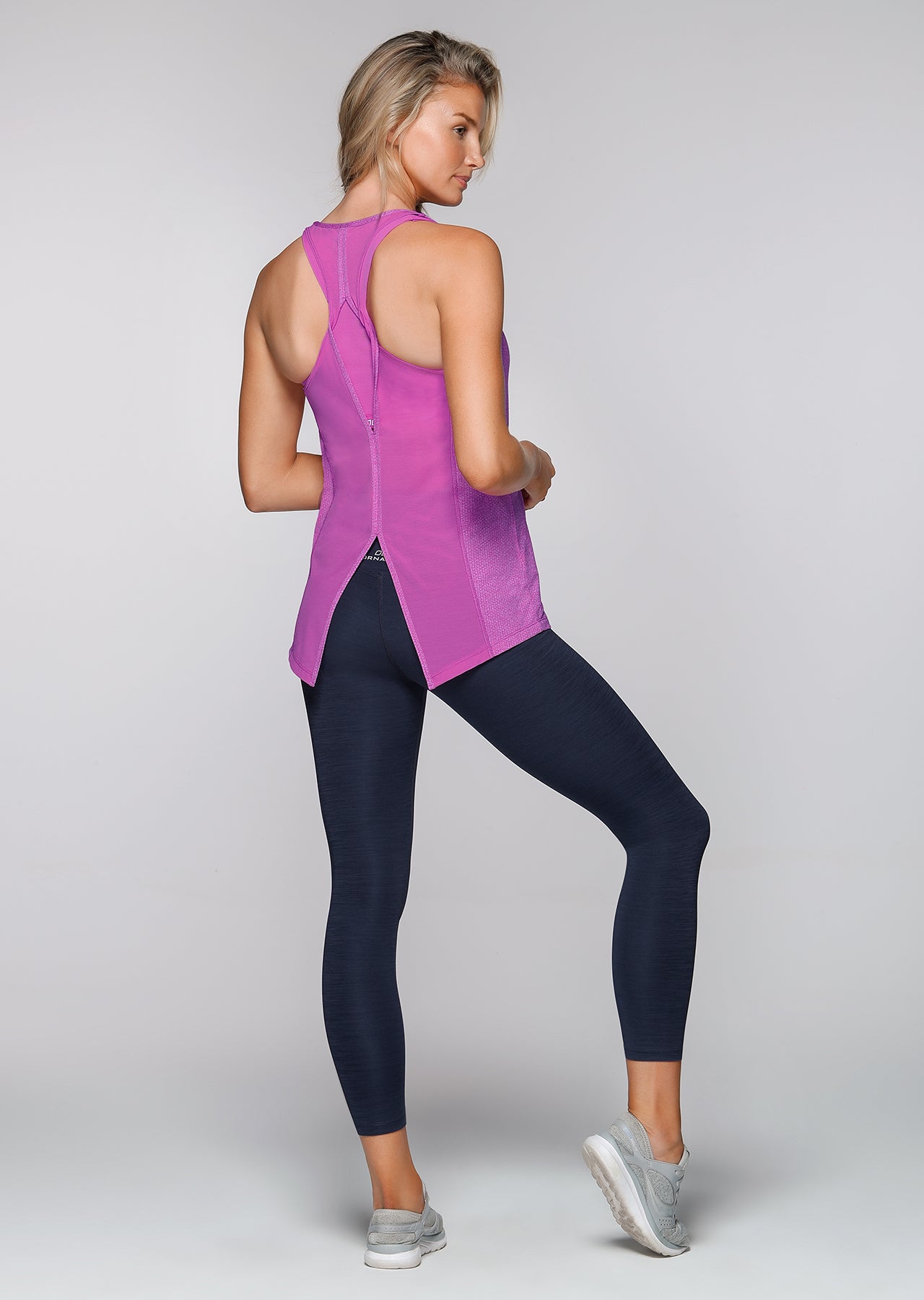 Lorna Jane Lift And Squat Active Tank - Berrylicious Marl