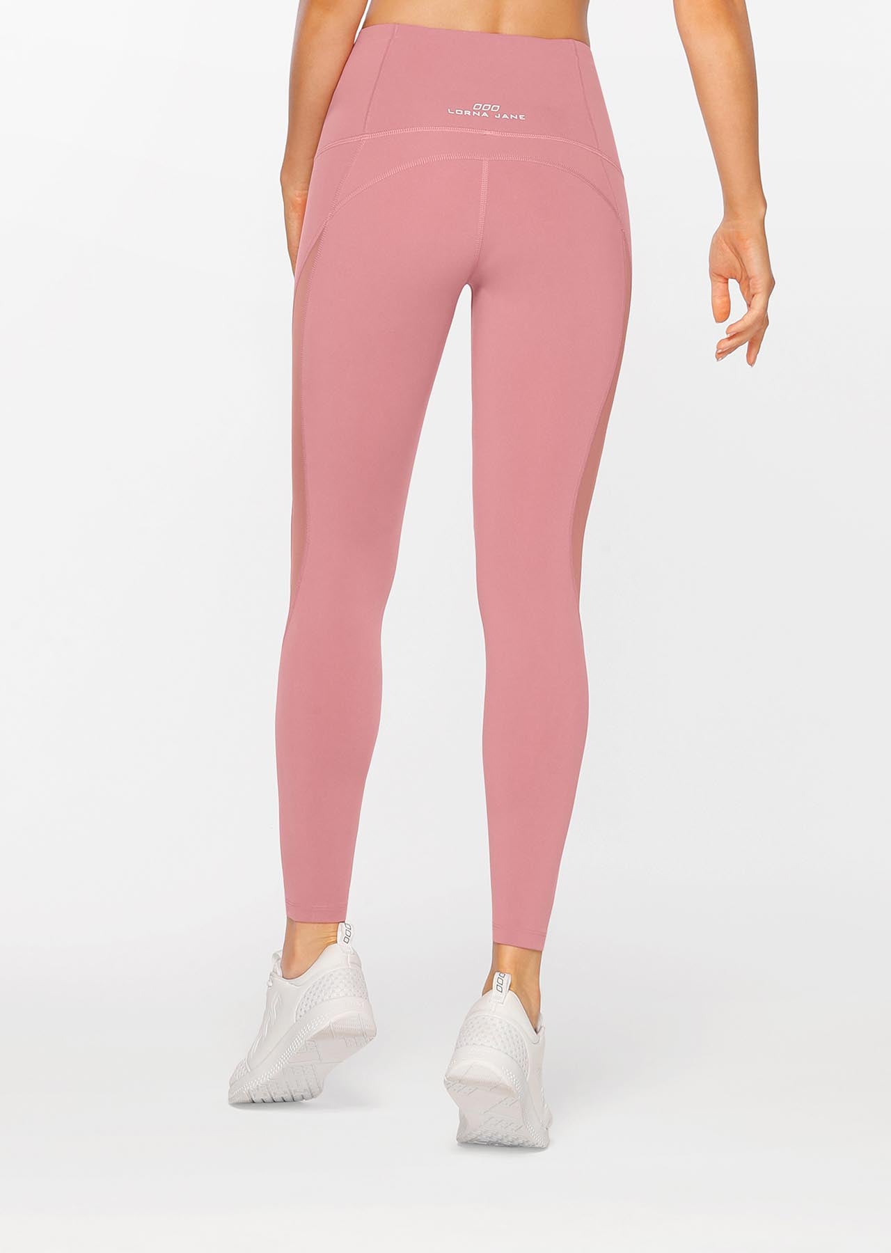 Lorna Jane Lilly Core Full Length Tight - Powdered Pink