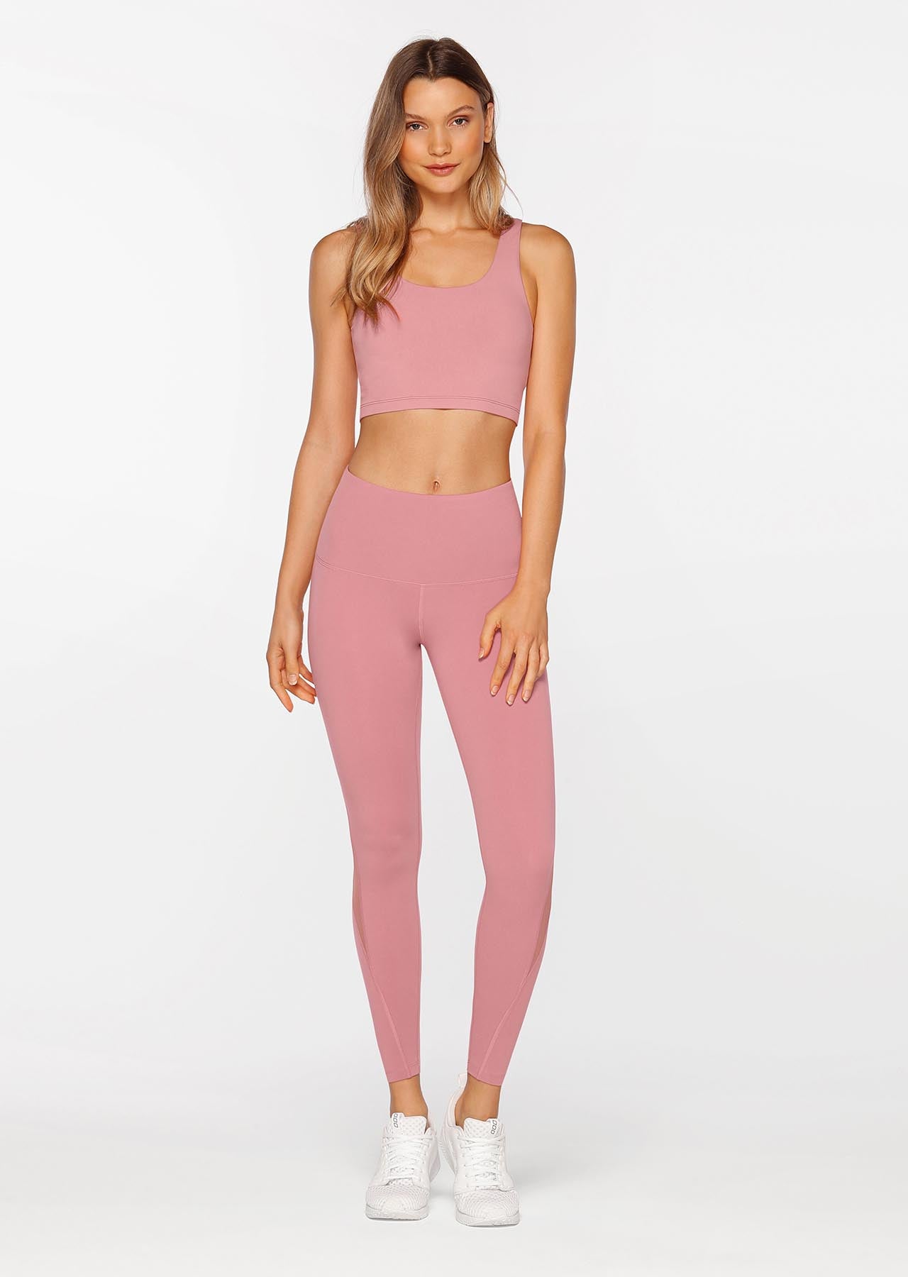 Lorna Jane Lilly Core Full Length Tight - Powdered Pink