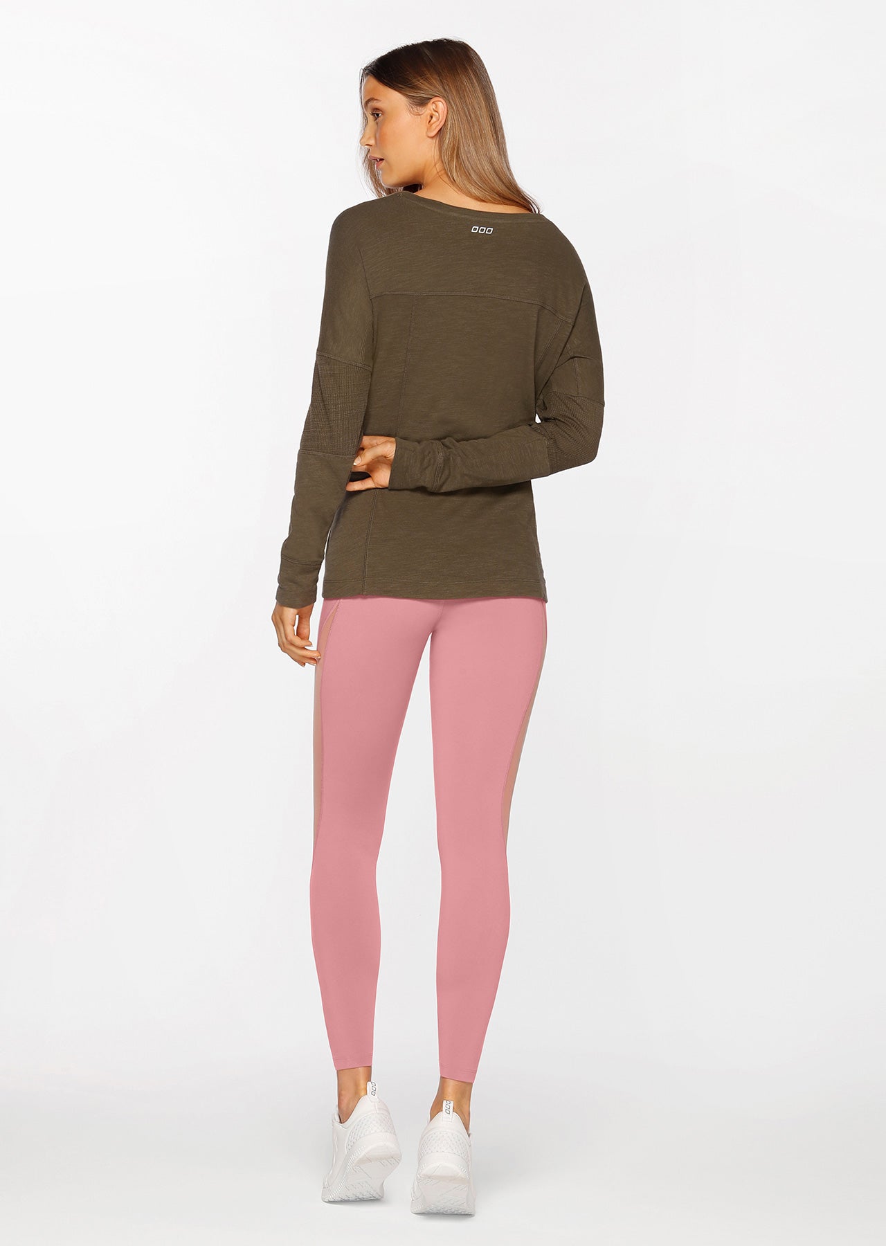 Lorna Jane Lilly Core Full Length Tight - Powdered Pink