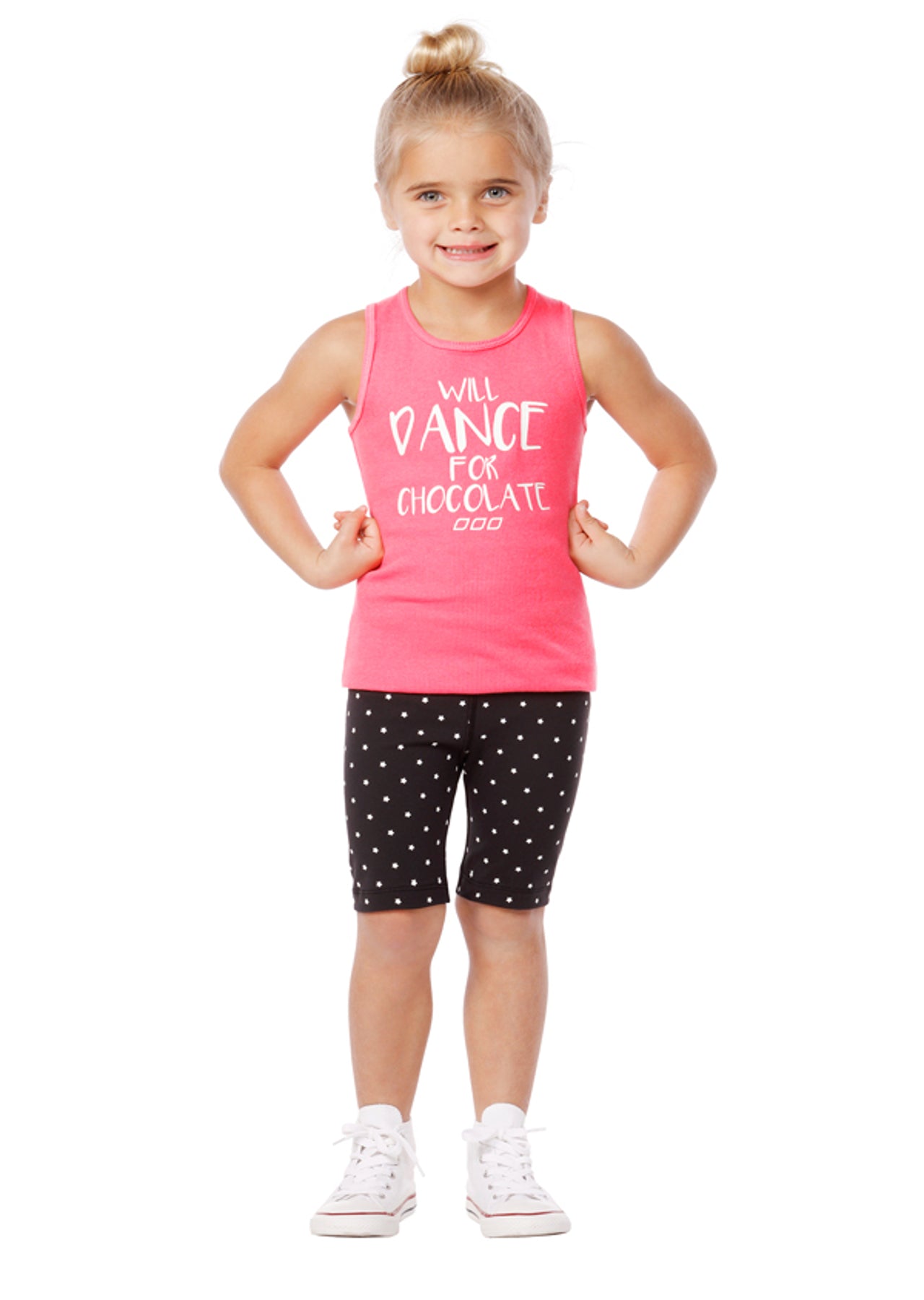 Lorna Jane Little Miss Shorts Ti - Black