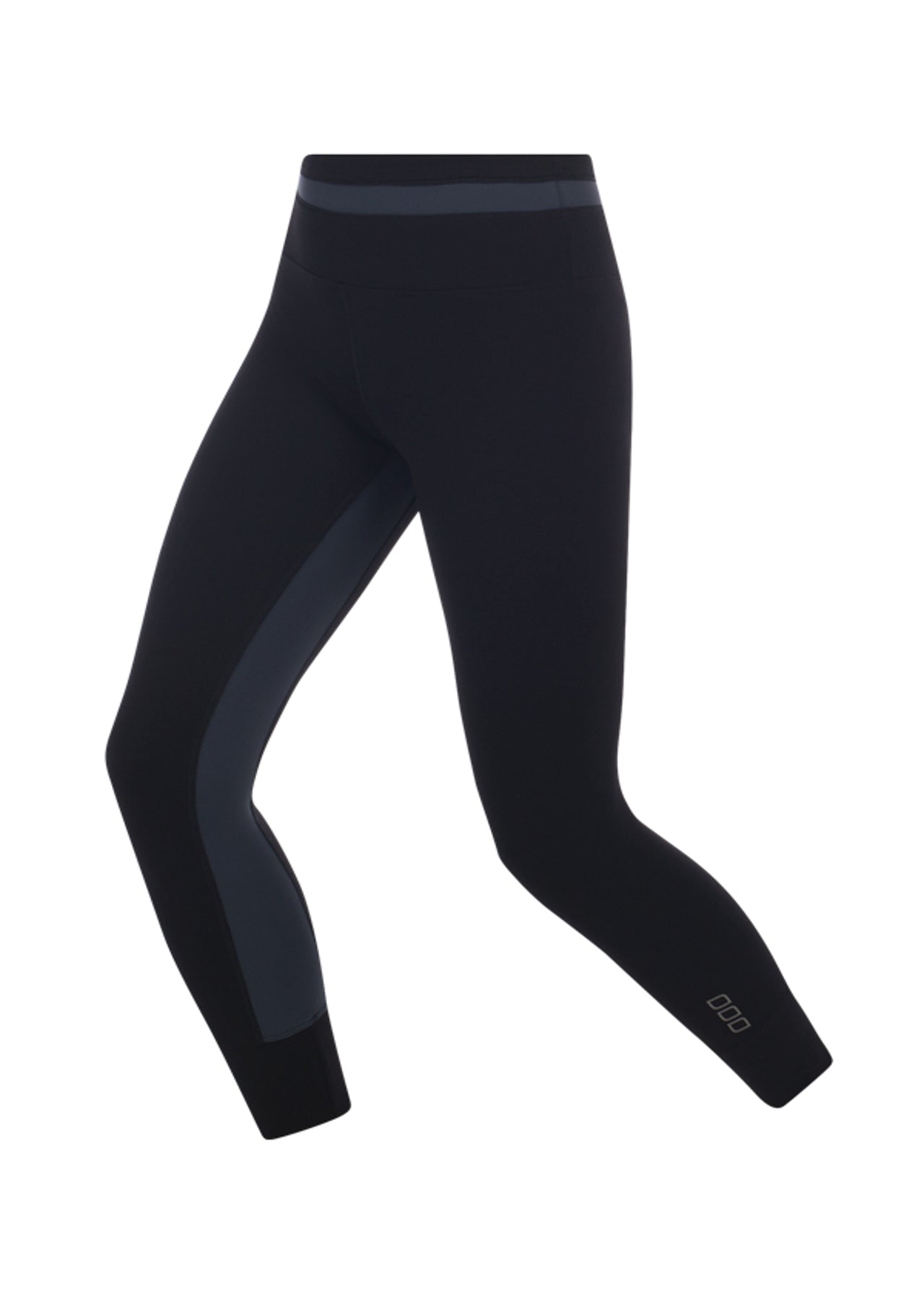 Lorna Jane Live Core Ankle Biter Tight - Black/Canyon