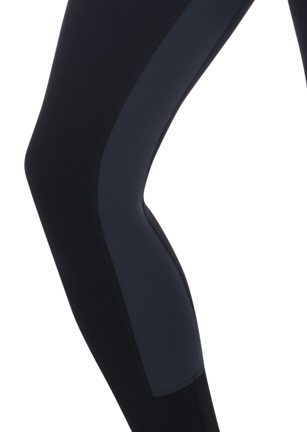 Lorna Jane Live Core Ankle Biter Tight - Black/Canyon