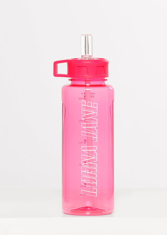 Lorna Jane LJ 1L Water Bottle - Neon Raspberry