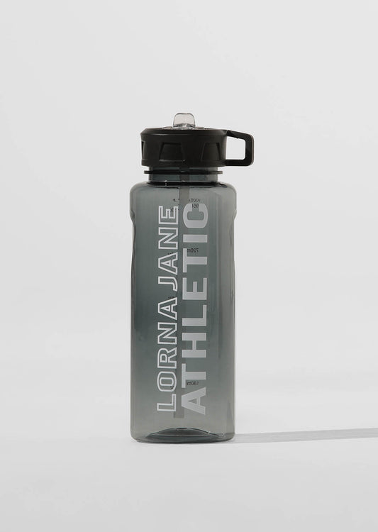 Lorna Jane LJ Athletic 1L Water Bottle - Black