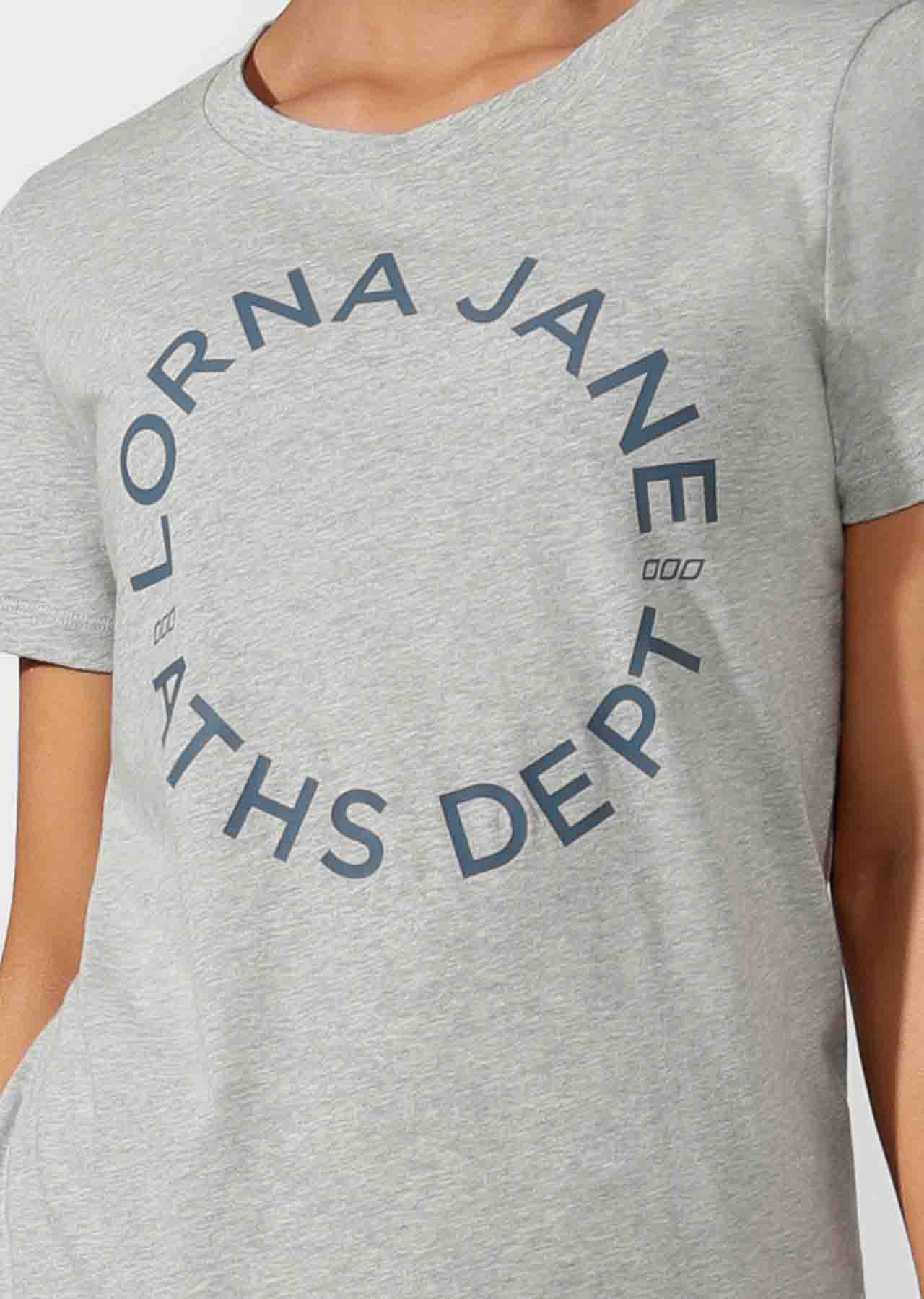 Lorna Jane LJ Boyfriend Tee - Grey Marl