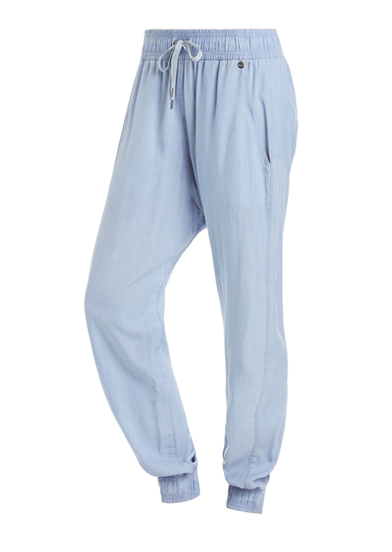 Lorna Jane LJ Chambray Harem Pants - Pale Blue