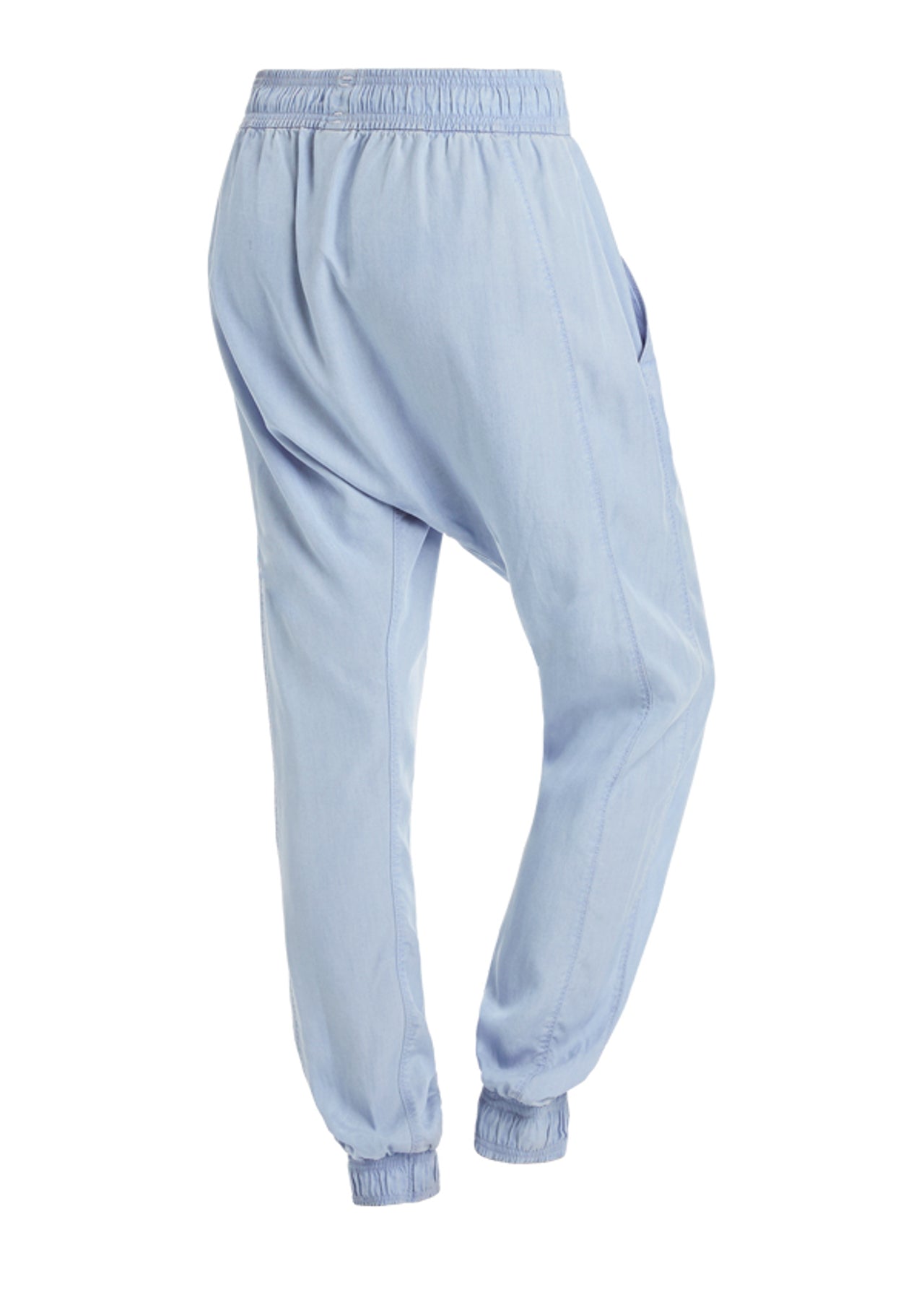 Lorna Jane LJ Chambray Harem Pants - Pale Blue