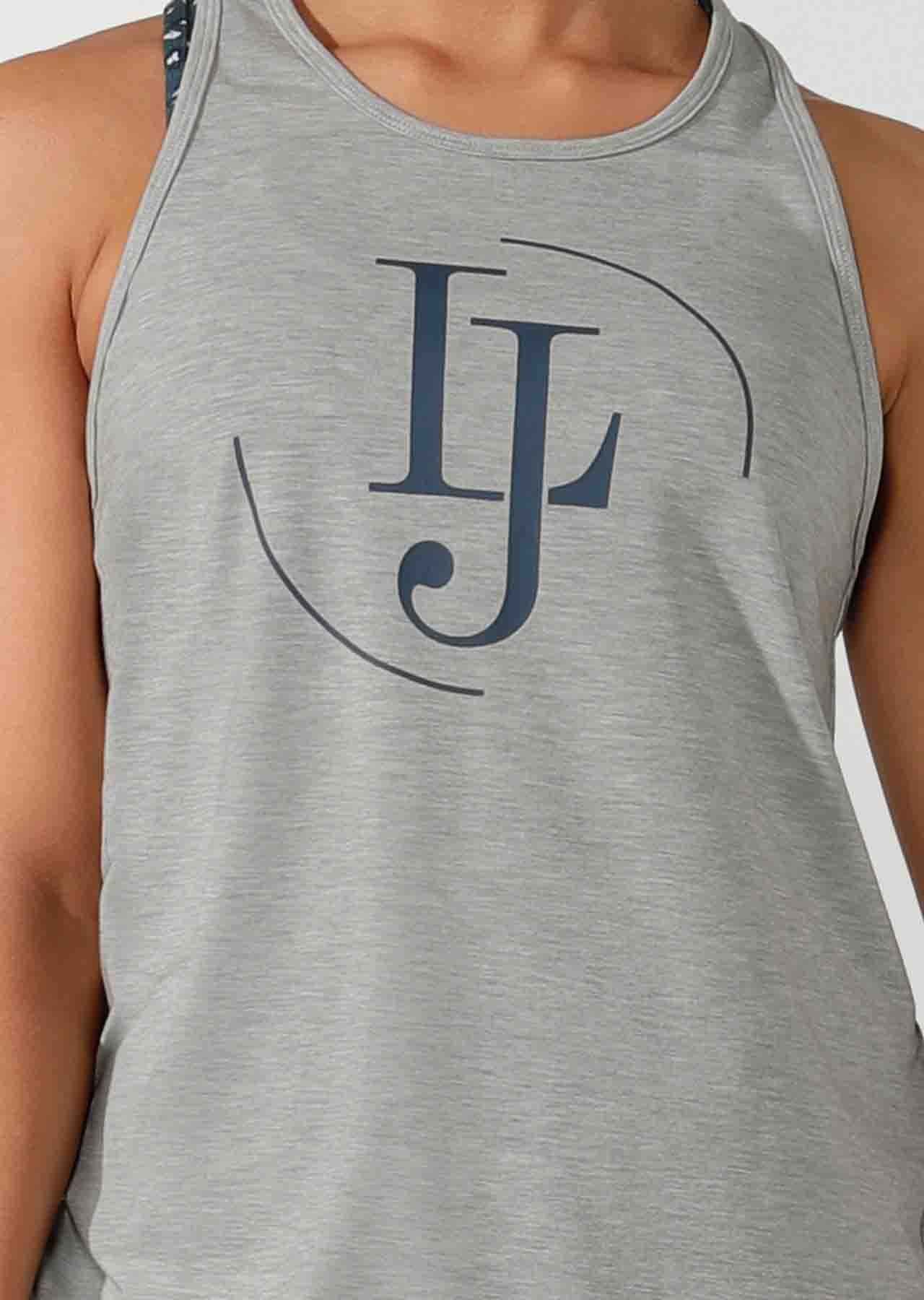 Lorna Jane LJ Classic Active Tank - Light Grey Marl