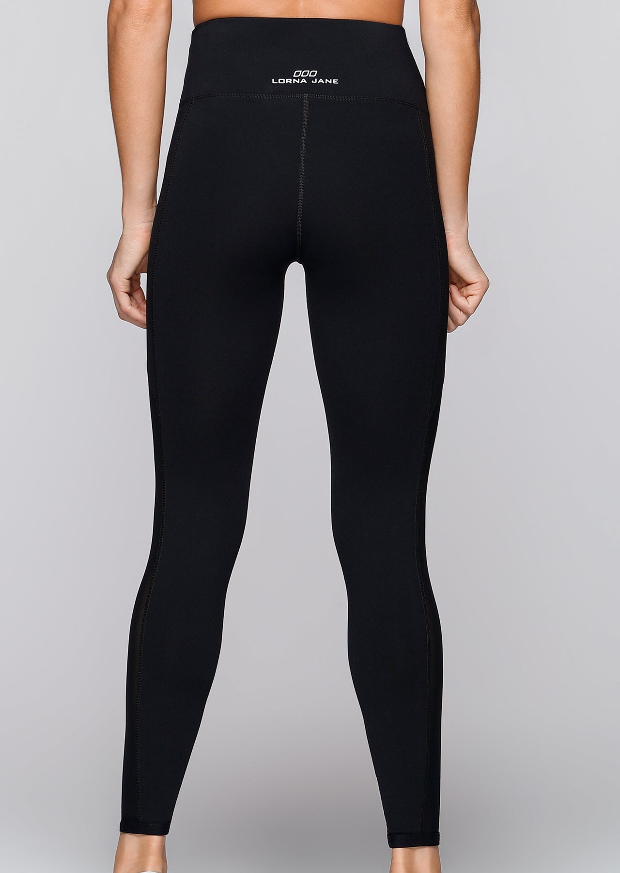 Lorna Jane LJ Core High Waisted F/L Tight - Black
