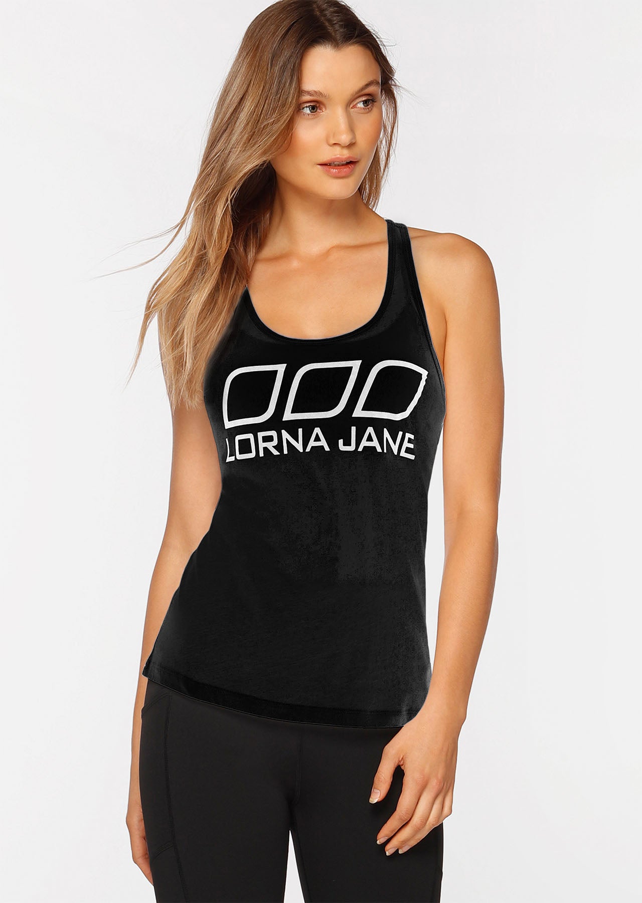 Lorna Jane LJ Essential Tank - Black