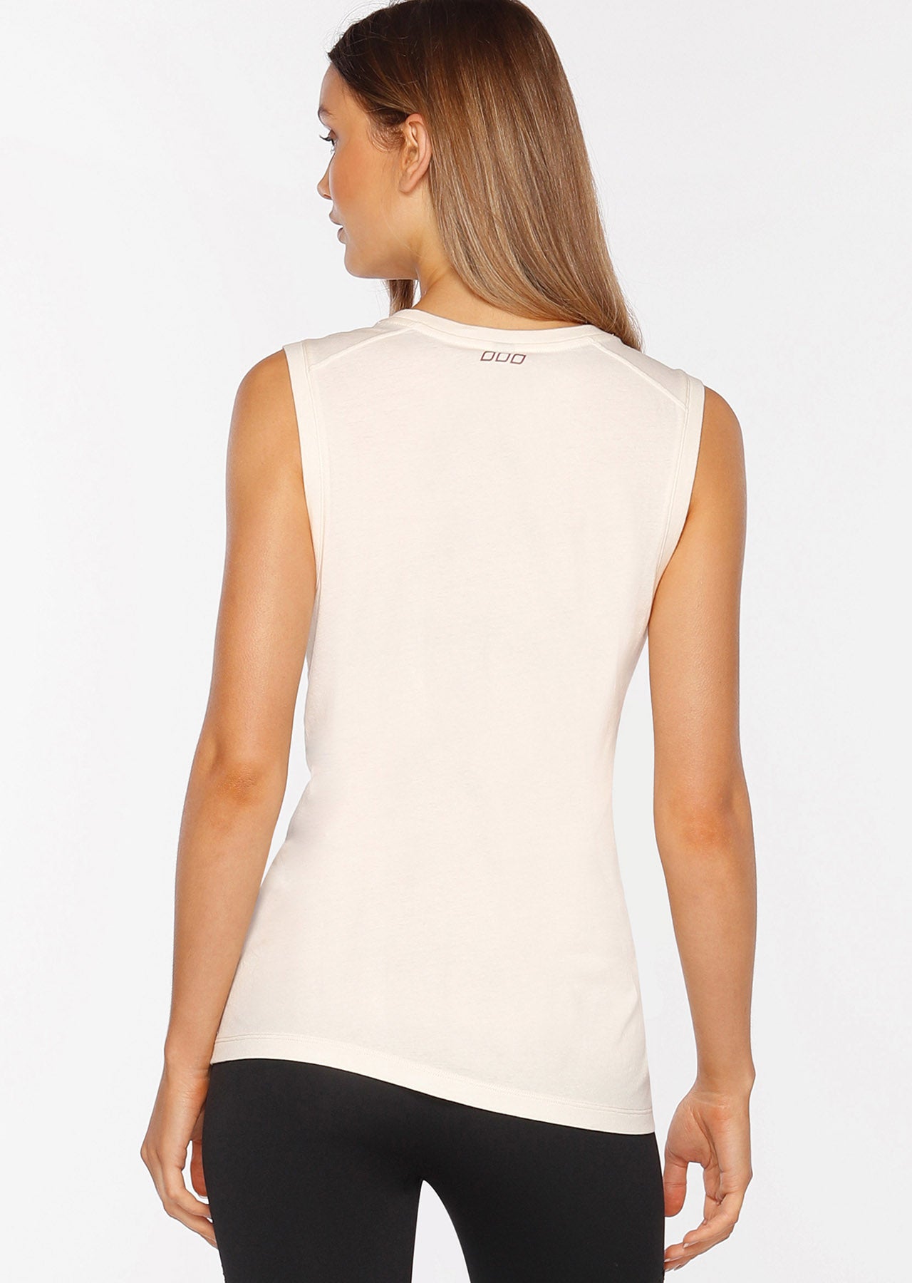 Lorna Jane LJ Fierce Muscle Tank - Cream