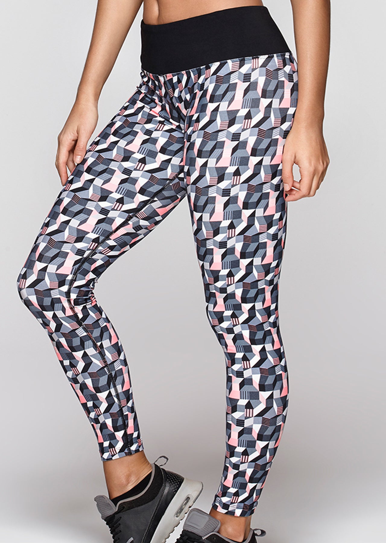 Lorna Jane LJ Geo F/L Tight - Geo Print