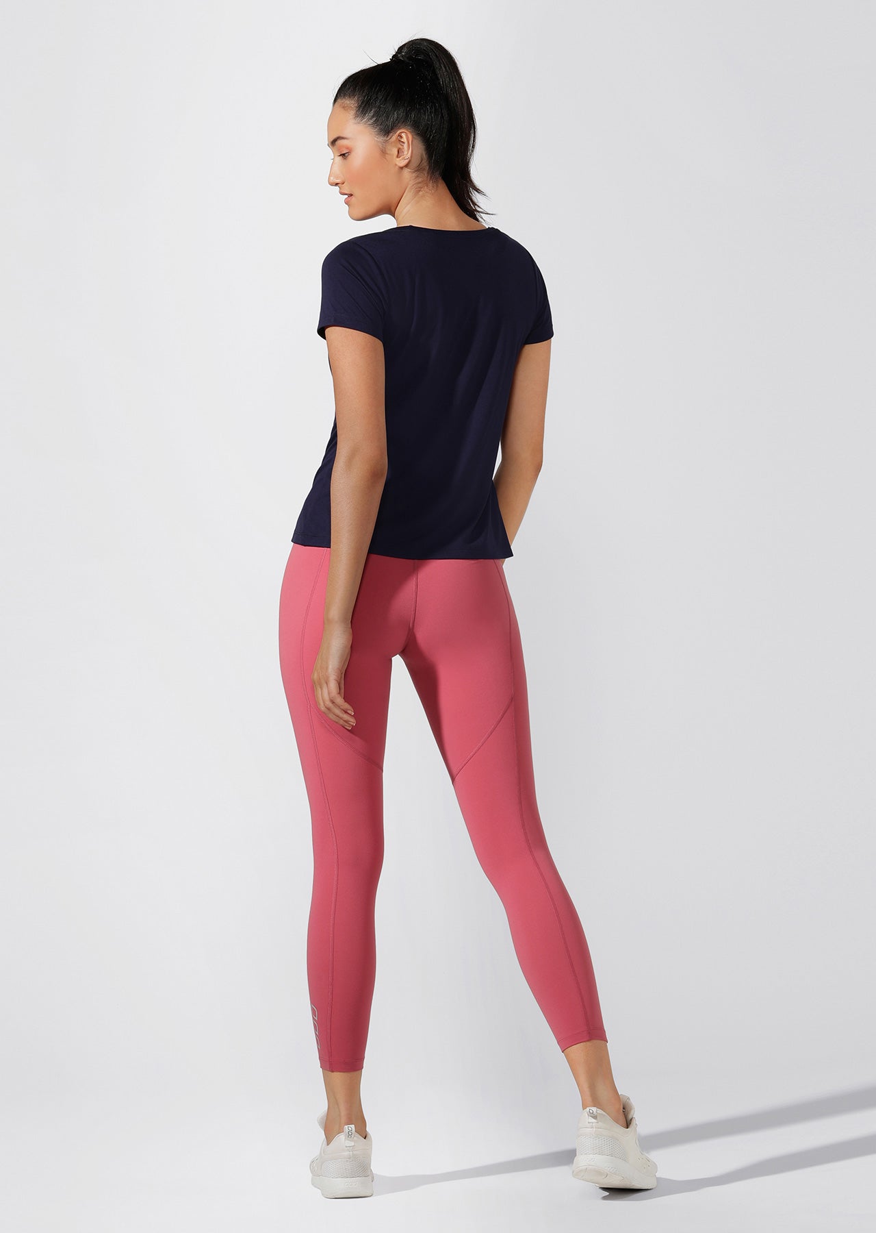 Lorna Jane LJ Iconic Slim Fit Active Tee - French Navy