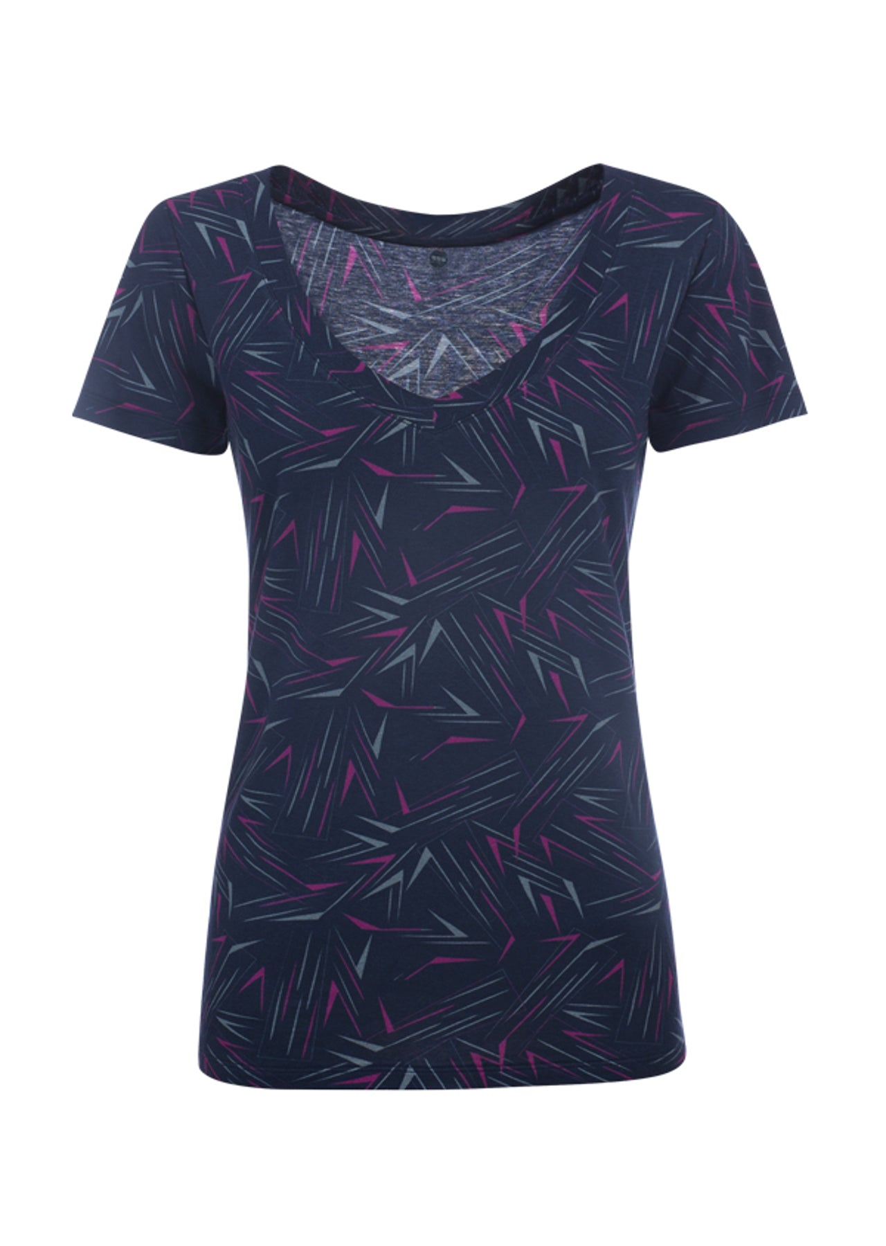 Lorna Jane LJ It Girl S/Slv T-S - Ink Multi Print