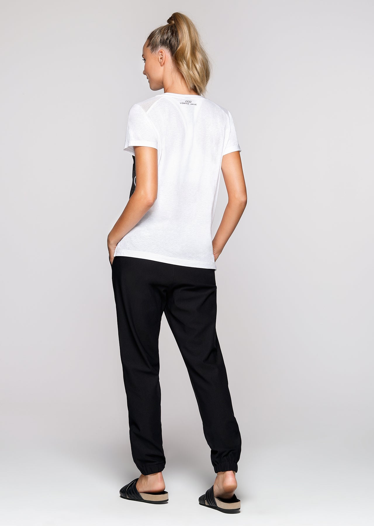 Lorna Jane LJ Jersey Tee - White