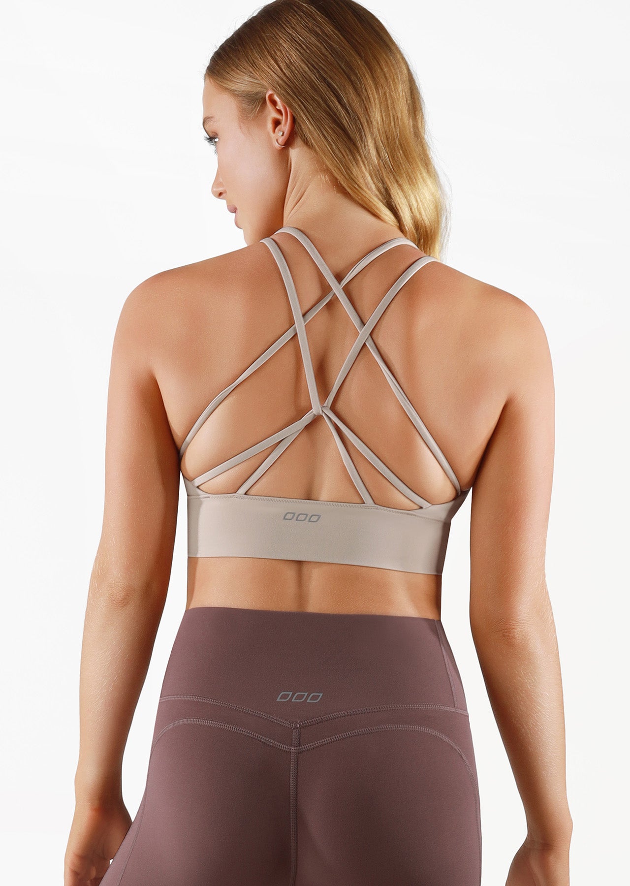 Lorna Jane LJ Long Line Bra - Off White