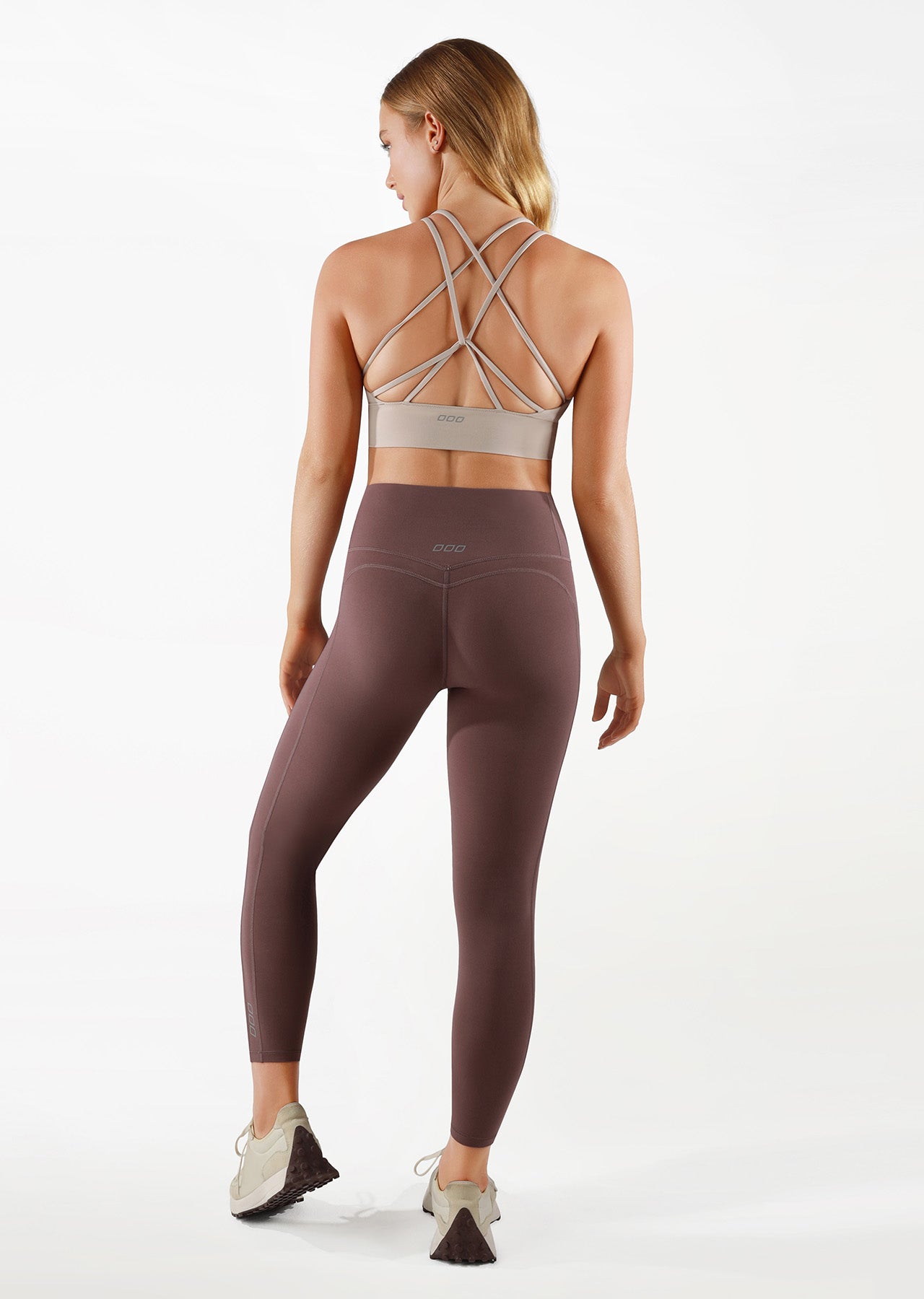 Lorna Jane LJ Long Line Bra - Off White