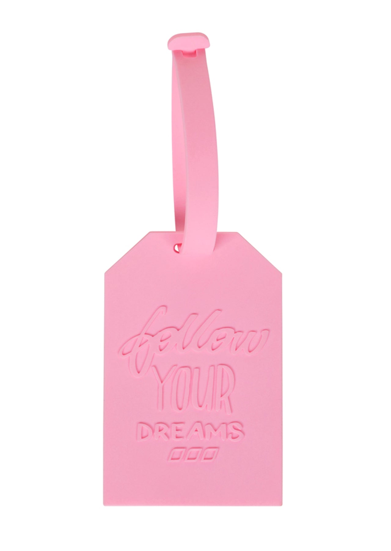 Lorna Jane LJ Luggage Tag - Pale Fairy Floss