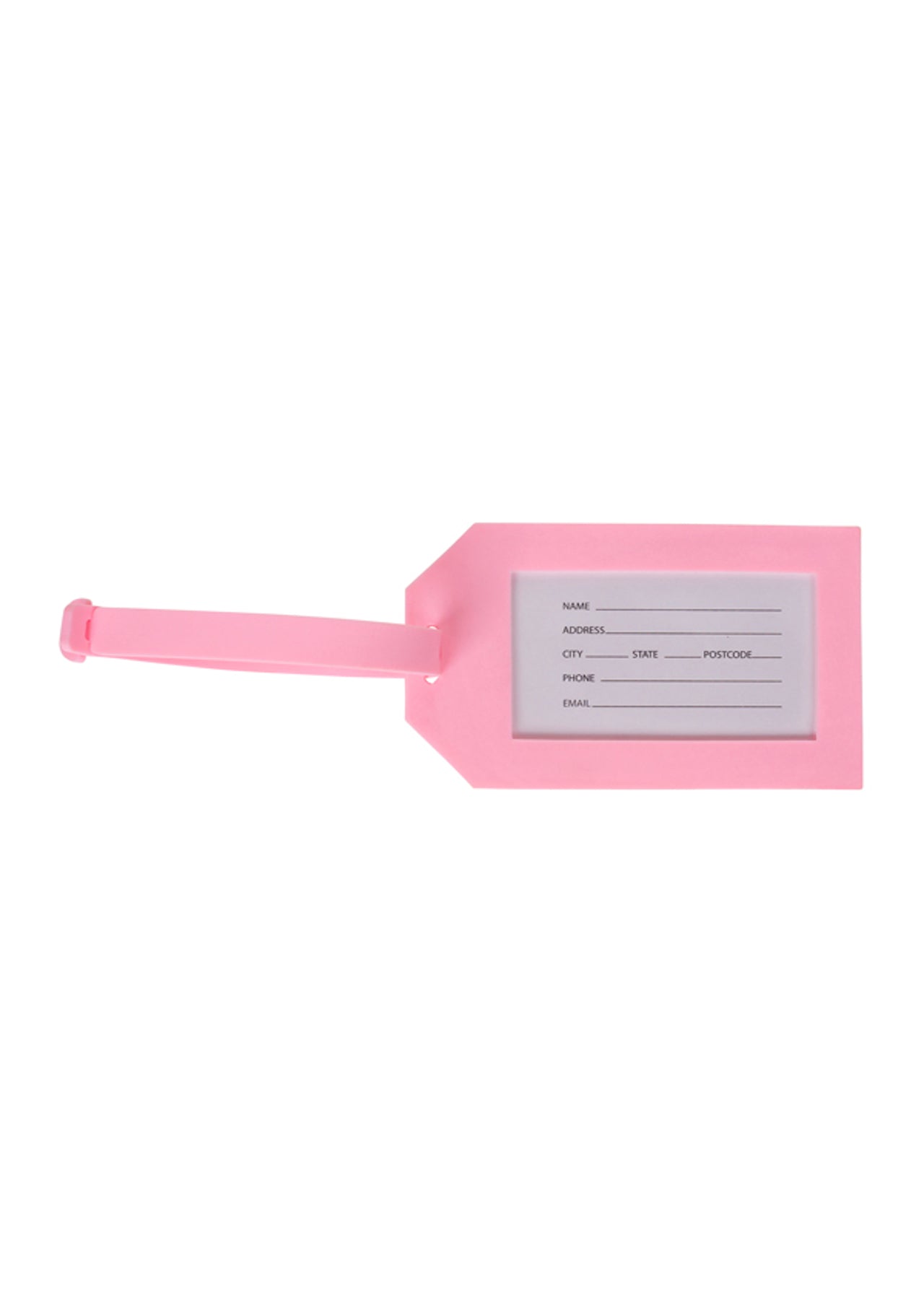 Lorna Jane LJ Luggage Tag - Pale Fairy Floss