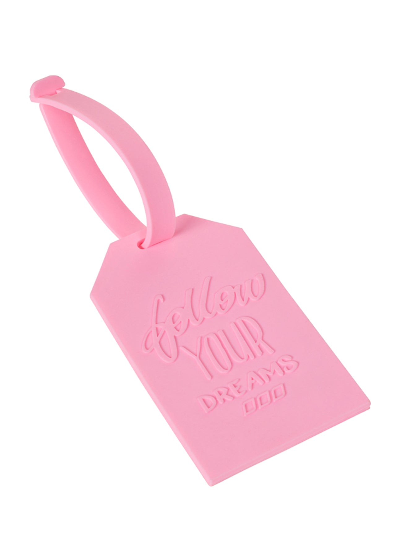 Lorna Jane LJ Luggage Tag - Pale Fairy Floss